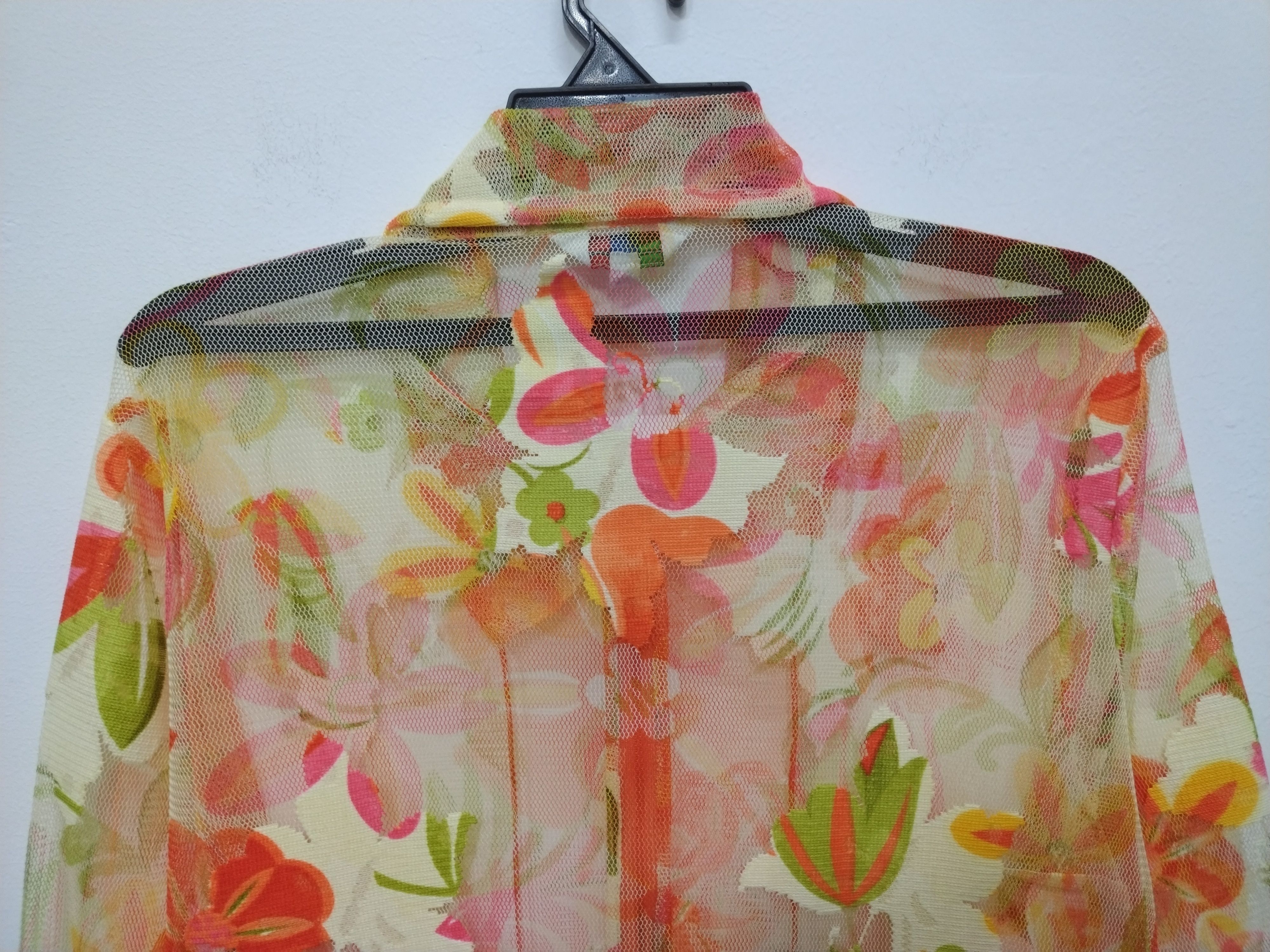 Other AWESOME CROCODILE LADIES ZIPPER MESHTOP NICE FLORAL JACKET Size L / US 10 / IT 46 - 18 Thumbnail
