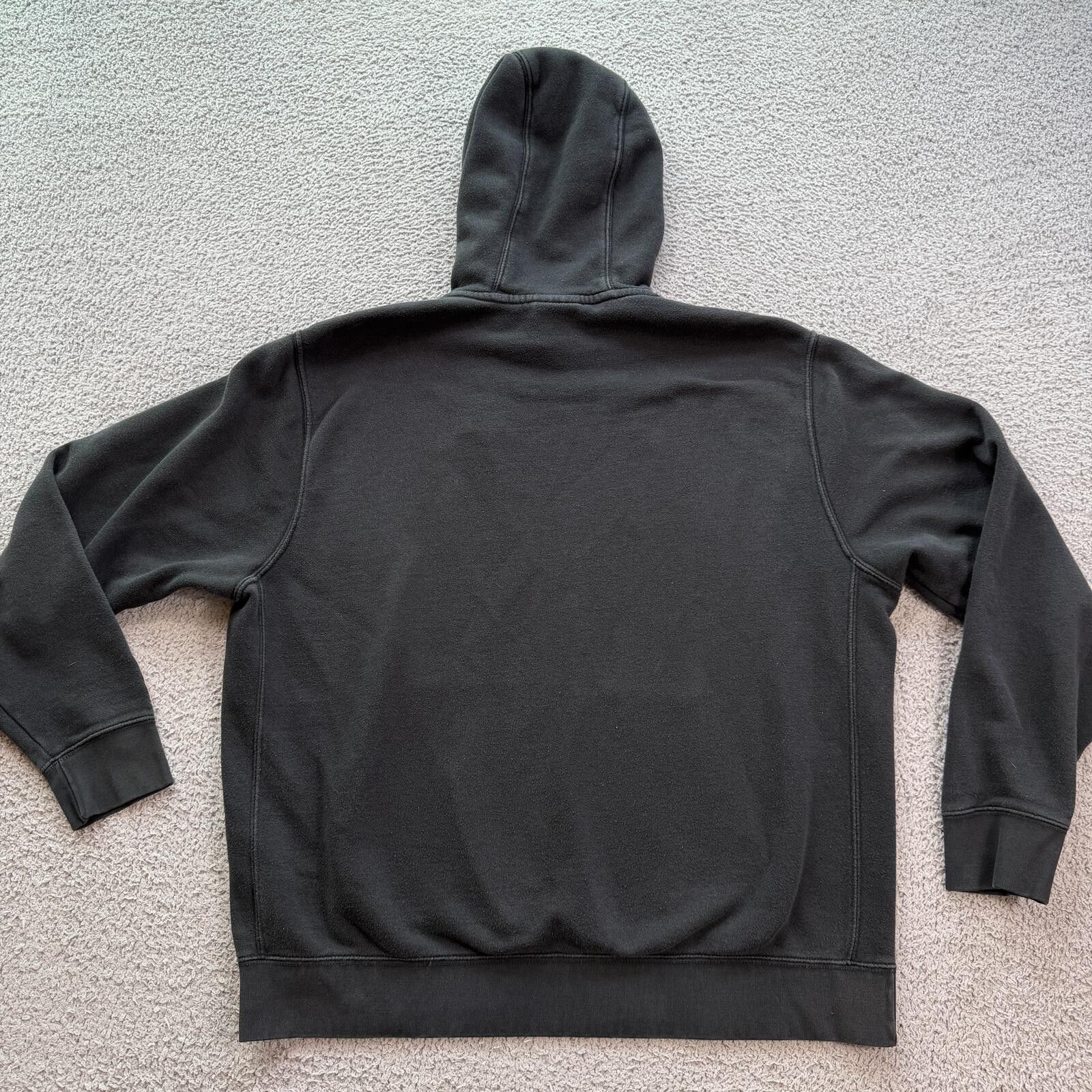 Nike Nike Just Do It Hoodie Black XL Pullover Sweatshirt Size US XL / EU 56 / 4 - 2 Thumbnail
