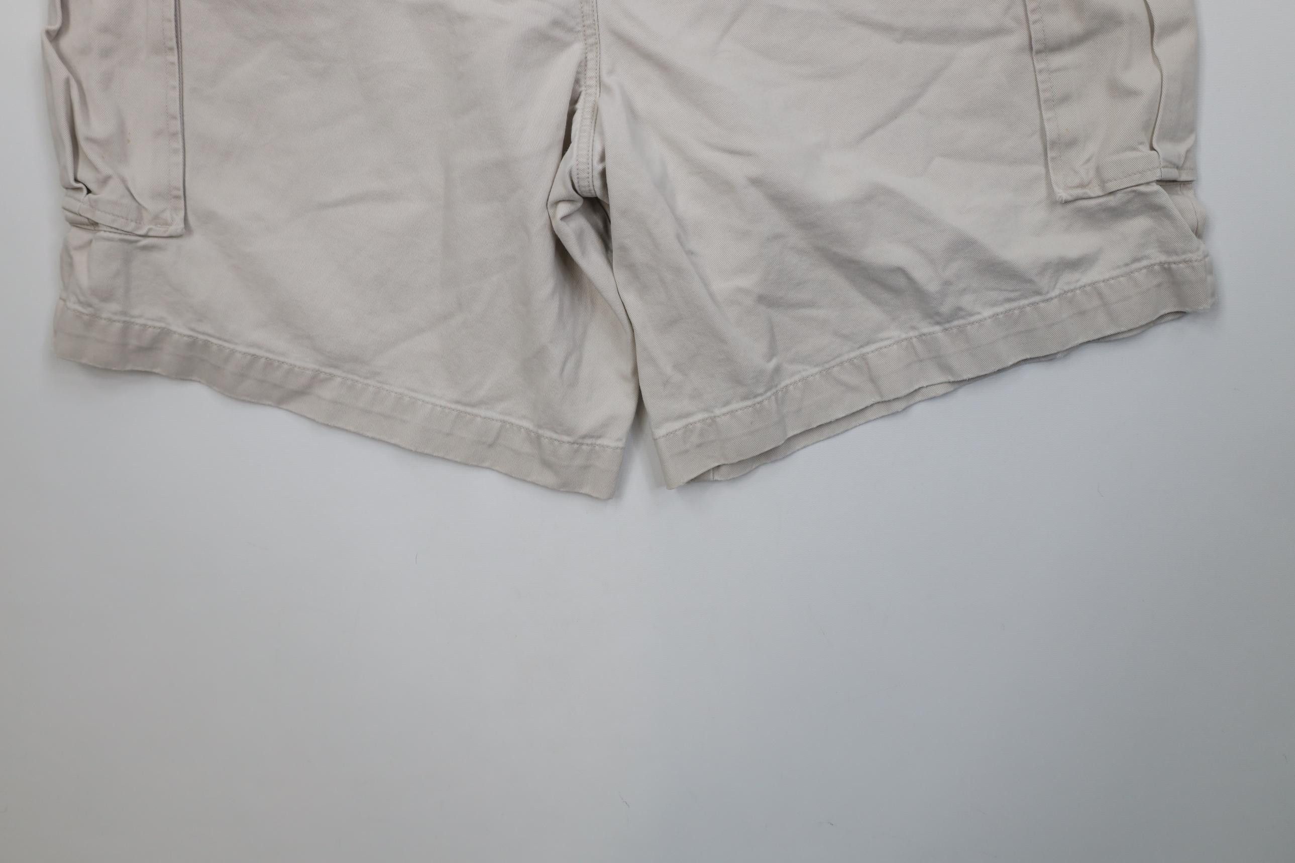 Abercrombie & Fitch Vintage 90s Y2K Abercrombie & Fitch Heavyweight Cargo Shorts Size US 36 / EU 52 - 14 Thumbnail