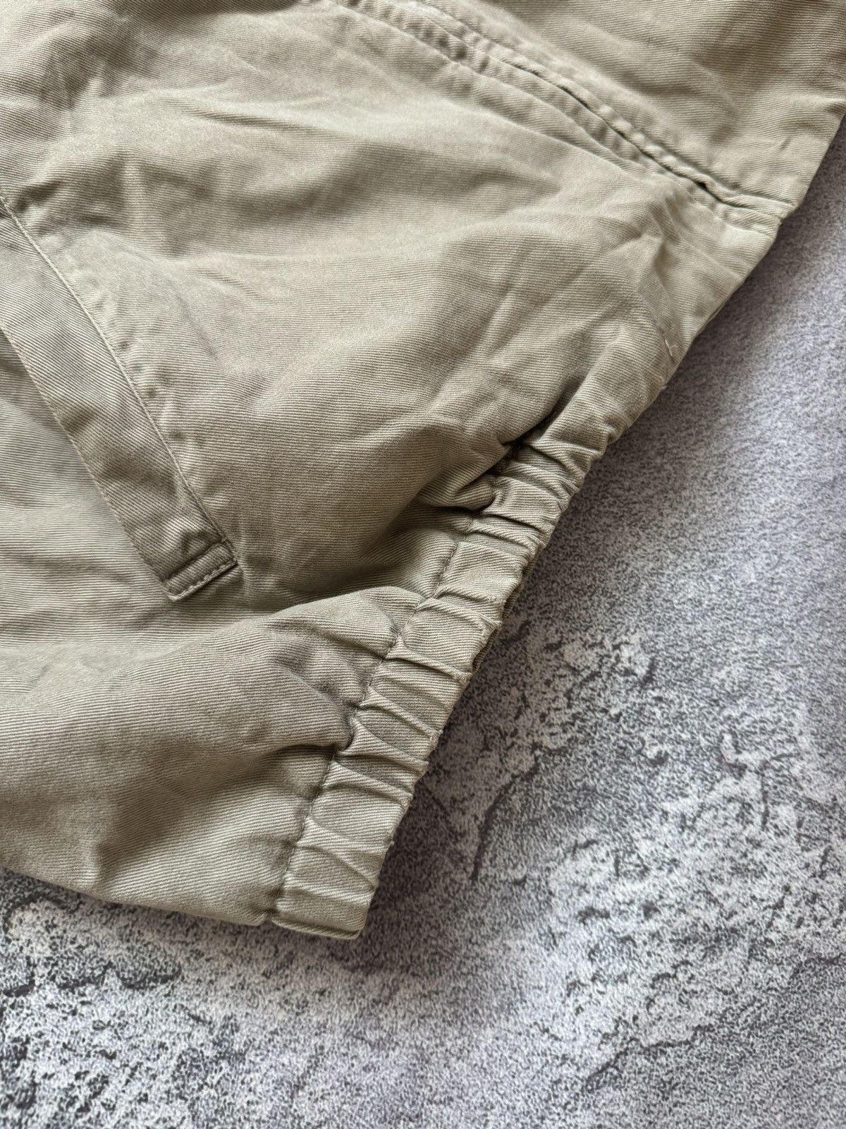 Polo Ralph Lauren × Vintage Polo Ralph Lauren XL 90s zip jacket bomber beige long sleeve Size US XL / EU 56 / 4 - 19 Thumbnail