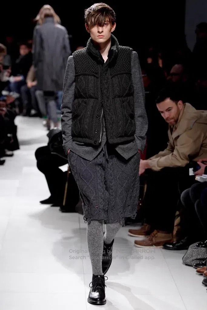 Maison MIHARA YASUHIRO Maison MIHARA YASUHIRO Ethnic Pattern Wool Fleece Vest Size US S / EU 44-46 / 1 - 9 Thumbnail