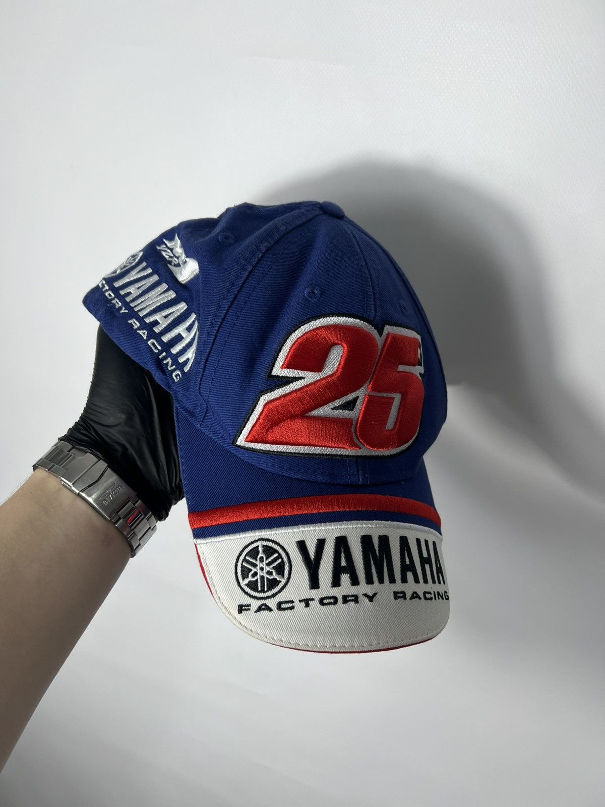 Yamaha Vintage Streetwear Y2K Maverick Vinales Yamaha Racing Cap Size ONE SIZE - 3 Thumbnail
