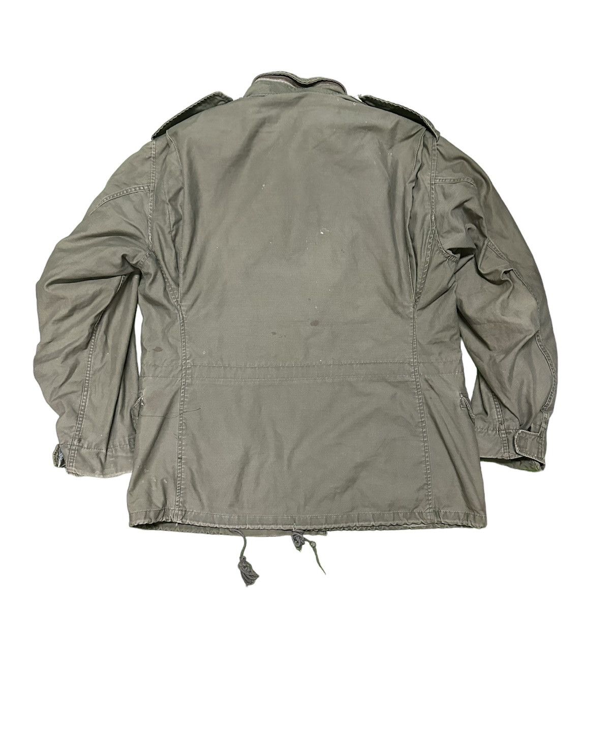 Vintage Vtg 60s M65 Field jacket distressed Size US L / EU 52-54 / 3 - 2 Thumbnail