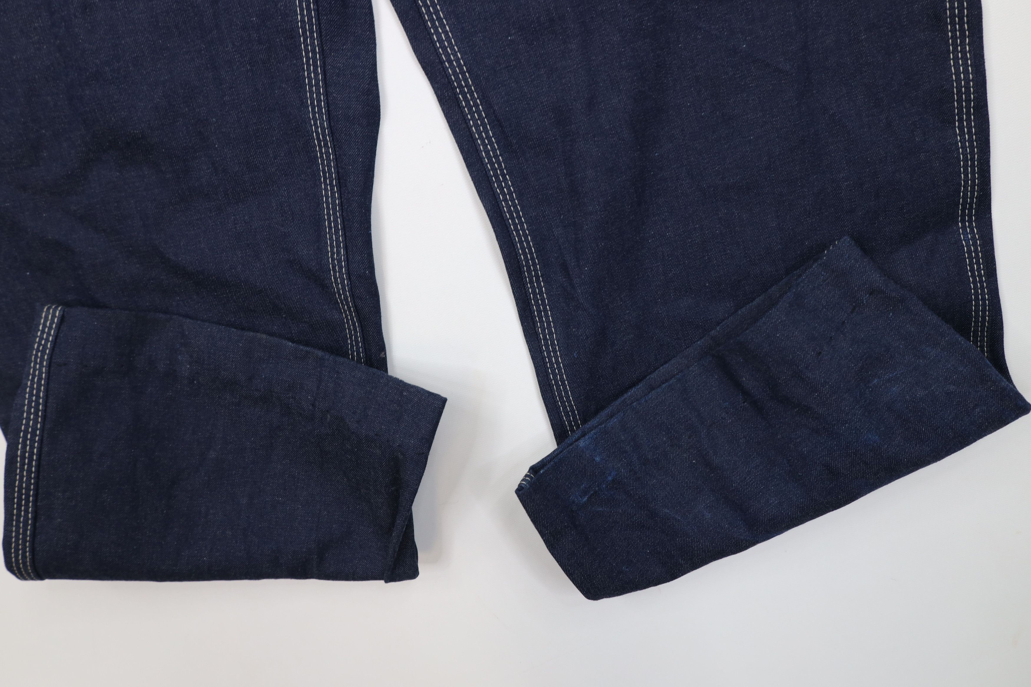 Carhartt Vintage 90s Carhartt Wide Leg Dungaree Denim Jeans Blue USA Size US 36 / EU 52 - 5 Thumbnail