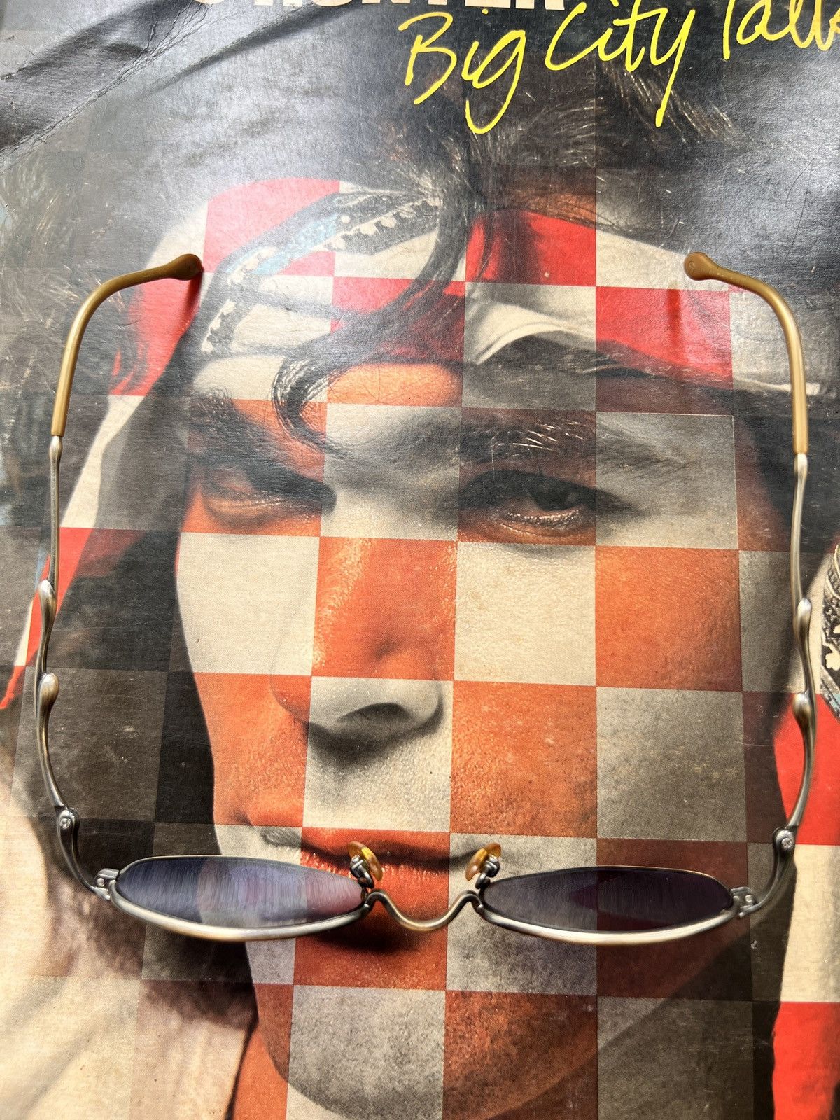 Jean Paul Gaultier 90s Jean Paul Gaultier Purple Lens Sunglasses Size ONE SIZE - 8 Thumbnail