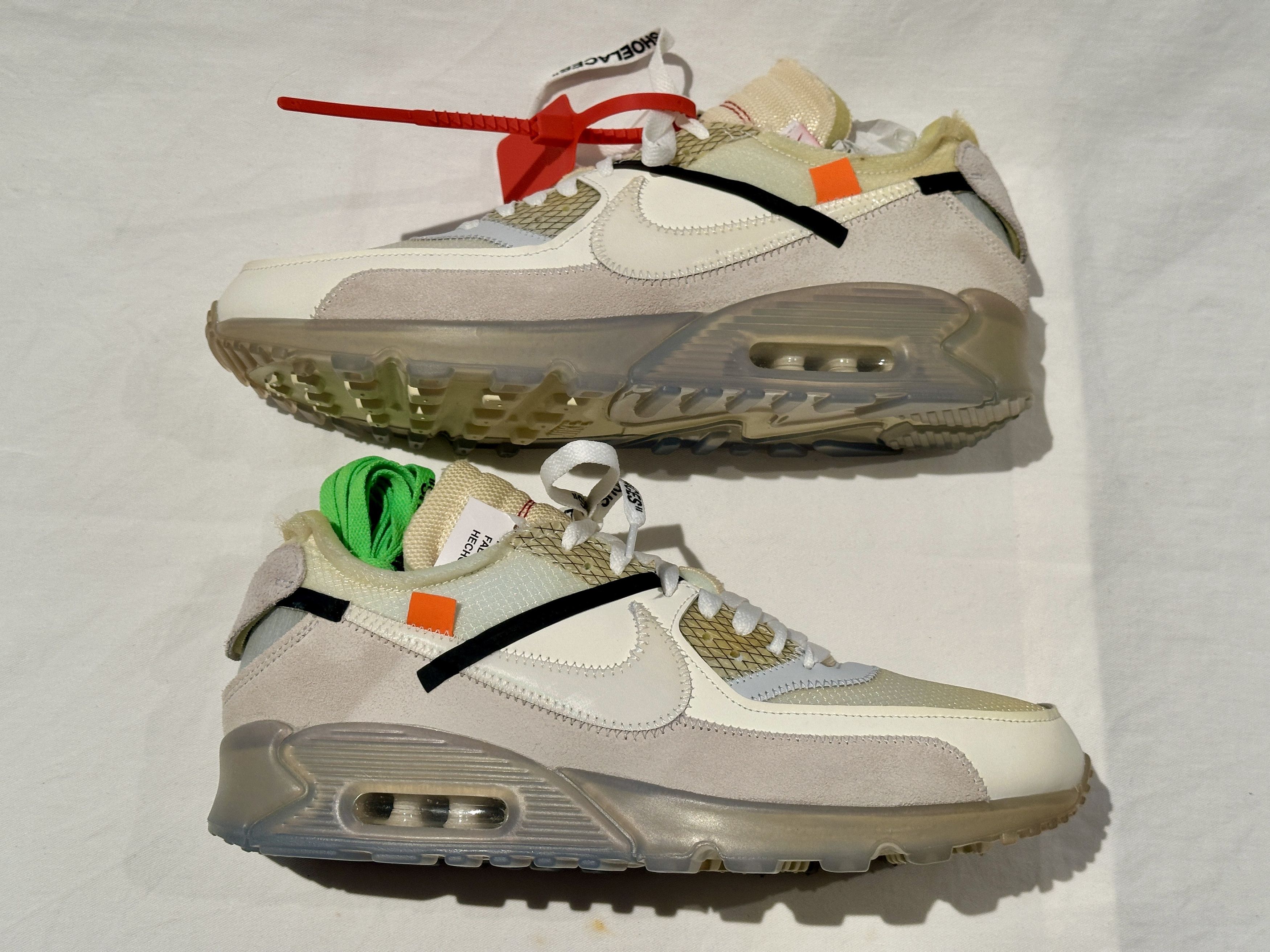 Nike × Off-White BRAND NEW *RARE* NIKE AIR MAX 90 OFF-WHTE - THE TEN SZ 11 Size US 11 / EU 44 - 7 Thumbnail