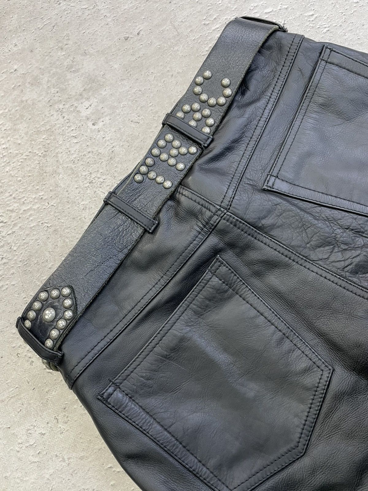 Japanese Brand Avant-garde Belt With Heavy Metal Chain Punk Emo Rock Goth Size ONE SIZE - 4 Thumbnail