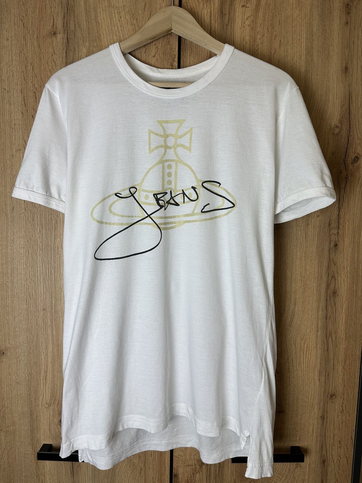 Vivienne Westwood Vivienne Westwood Anglomania Big Logo Tshirt Size US L / EU 52-54 / 3 - 1 Thumbnail