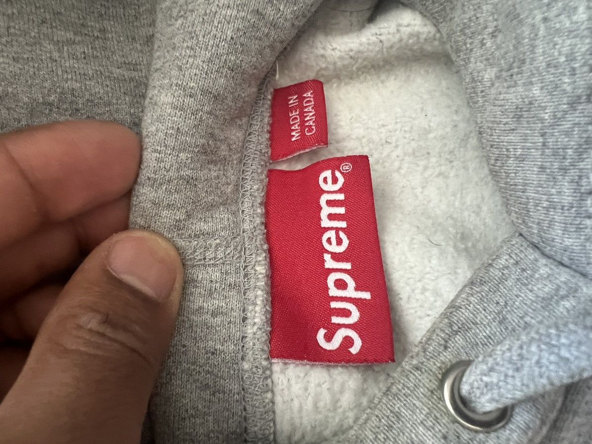 Supreme Supreme Box Logo Hooded Sweatshirt Heather Grey Size US M / EU 48-50 / 2 - 5 Thumbnail