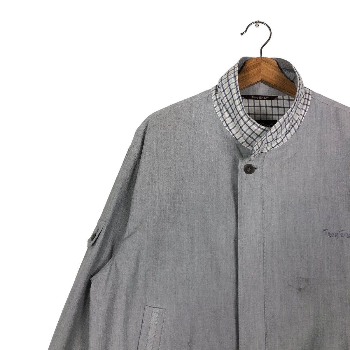 Japanese Brand 🔥Vintage Bomber Jacket Troy Bross Japan Issey Miyake Size US L / EU 52-54 / 3 - 7 Thumbnail