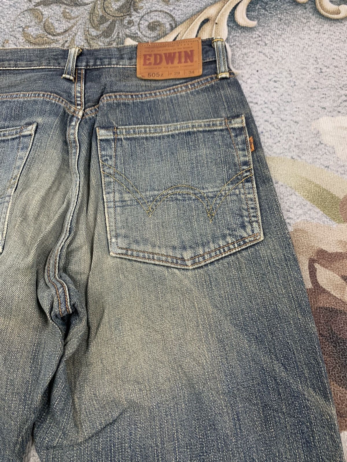 Self Edge Edwin 505z Selfedge Jeans Denim Pant Size US 30 / EU 46 - 9 Thumbnail