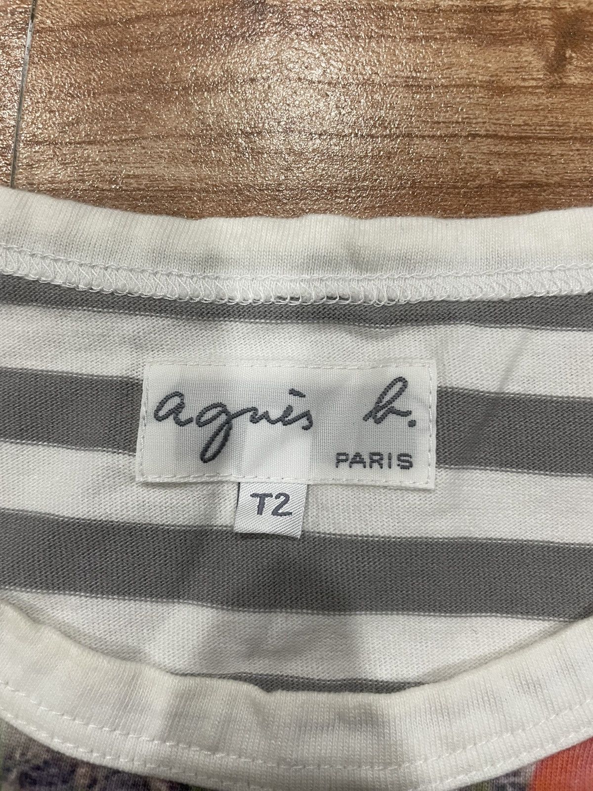 agnes b. Agnes B. Long Sleeves Tshirt Size ONE SIZE - 3 Thumbnail