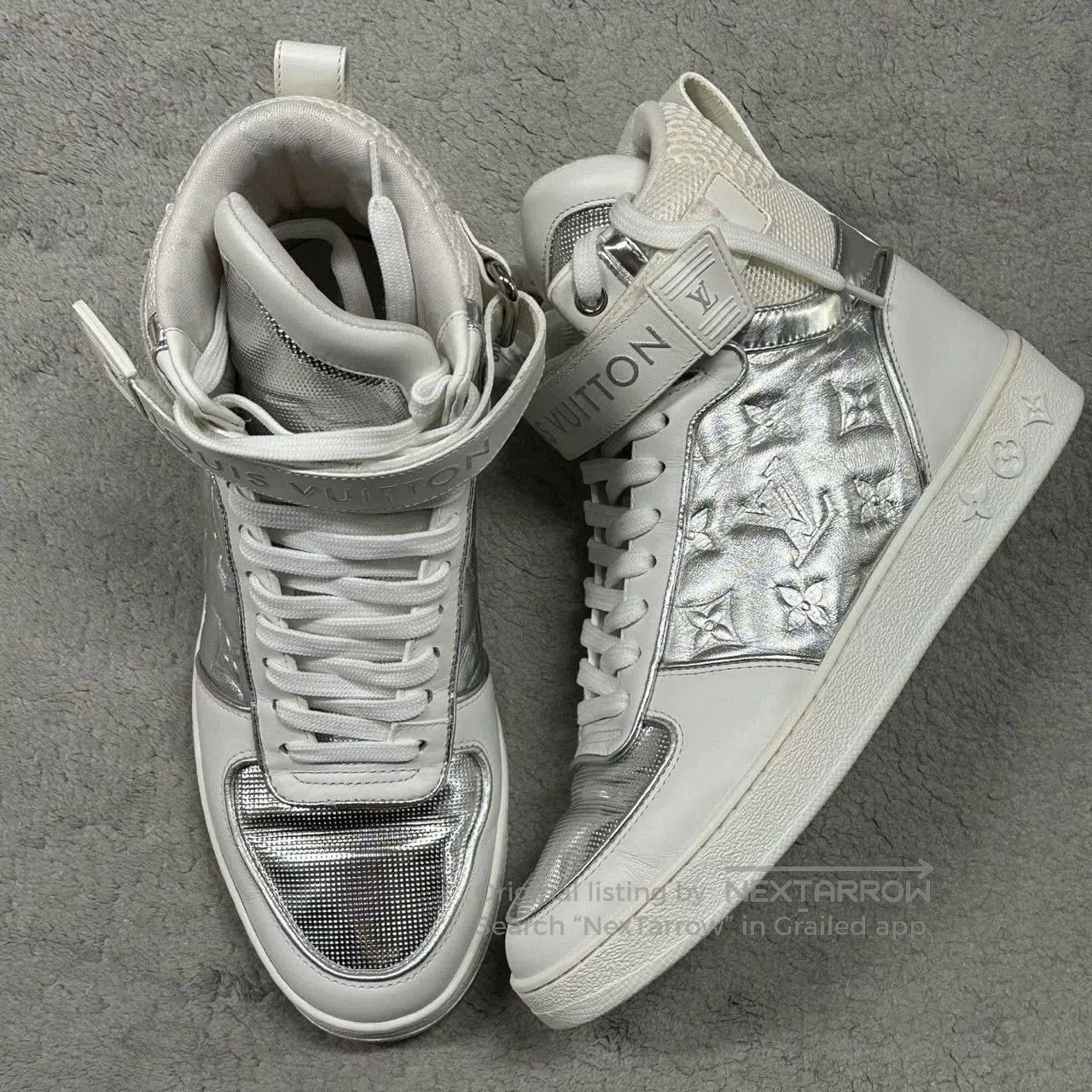 Louis Vuitton louis vuitton high-top sneakers, size 36. Size US 6 / EU 39 - 2 Thumbnail