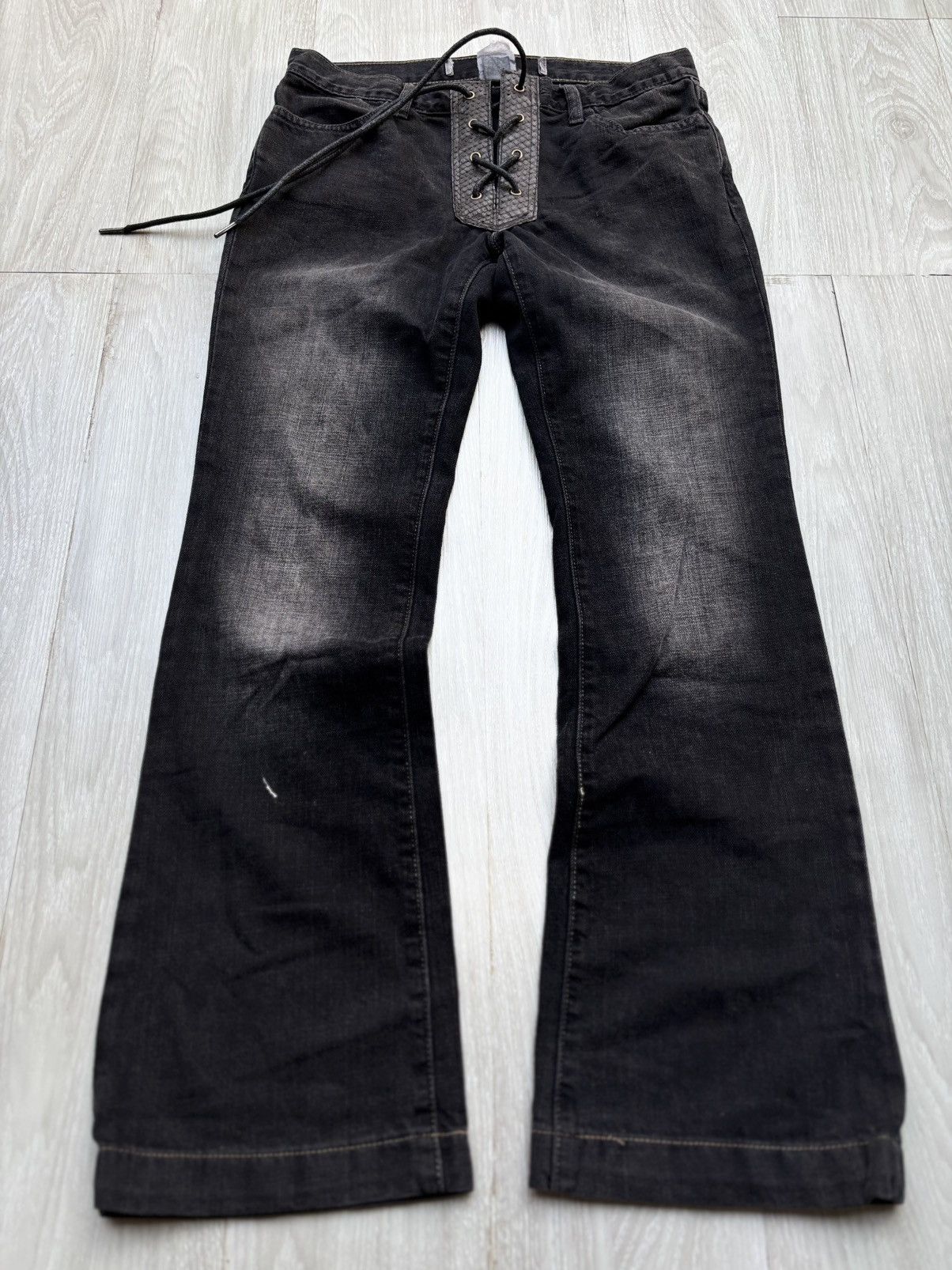 パンツ 00s LAGATE japanese label flare denim 00s archive japanese label flare denim