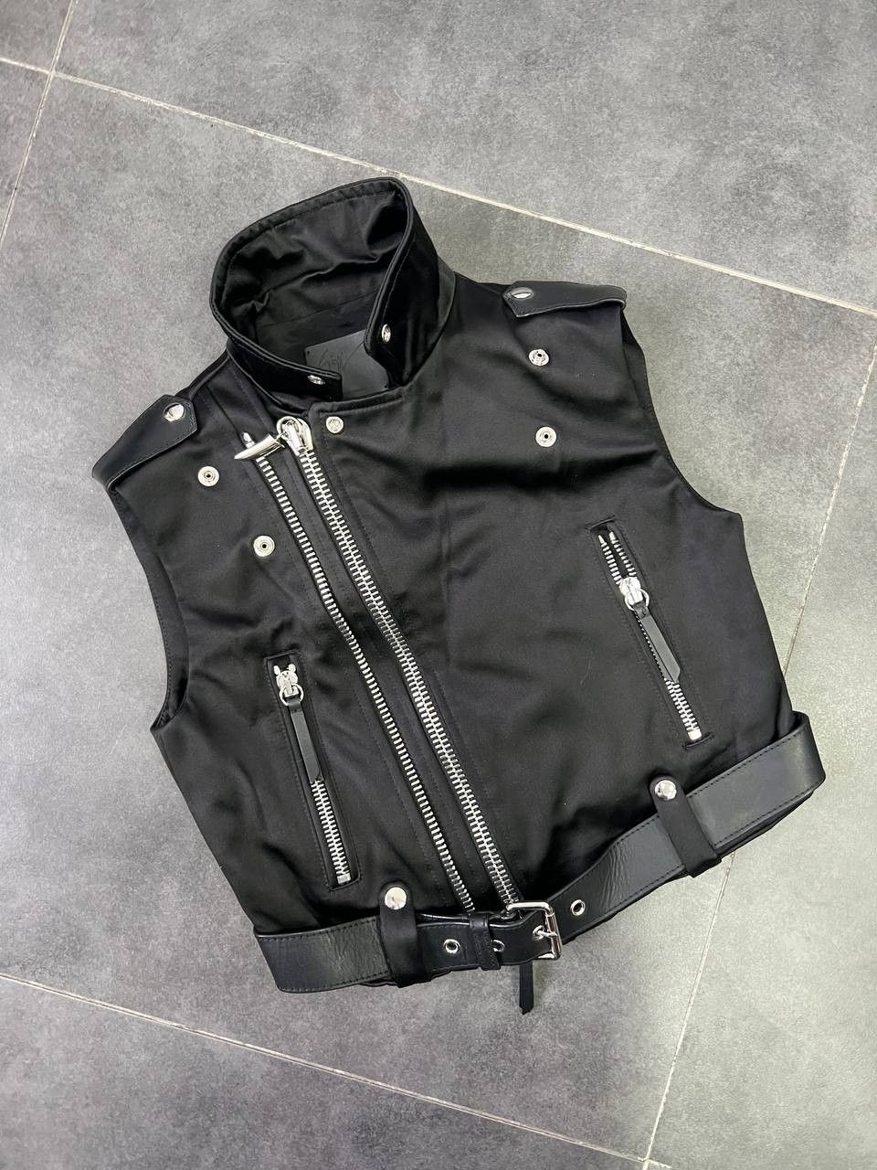 Giuseppe Zanotti Giuseppe Zanotti Silk leather y2k opium vest Size S / US 4 / IT 40 - 3 Thumbnail