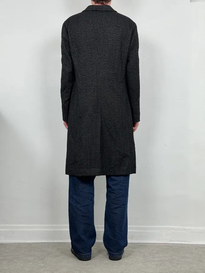 Emporio Armani AW2005 Emporio Armani Long Premium Wool Black Coat Size US L / EU 52-54 / 3 - 3 Thumbnail