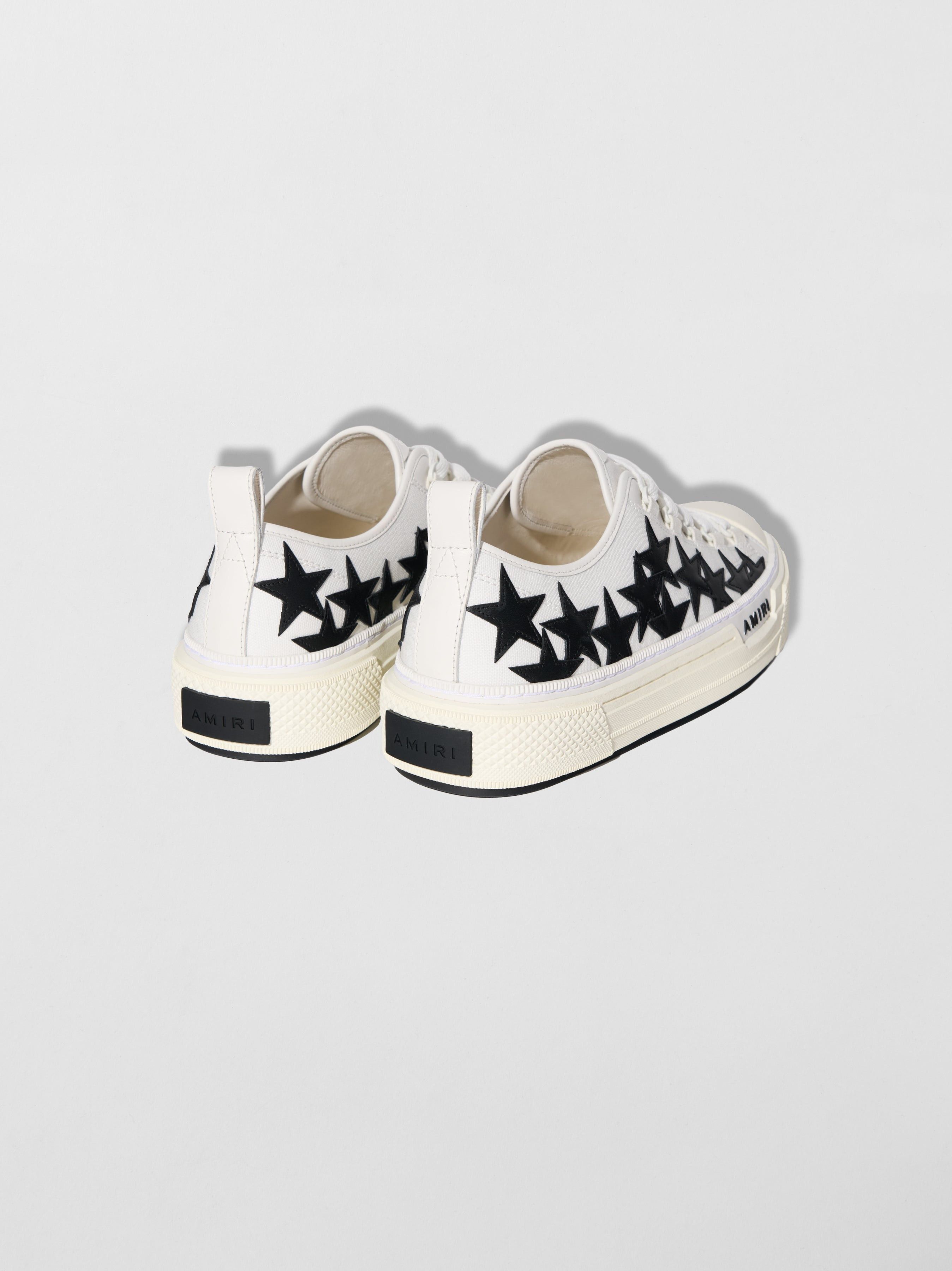 Amiri o1s1wg110925 Dup / Stars Court Low-Top Sneakers White/Black Size US 7 / IT 37 - 4 Thumbnail