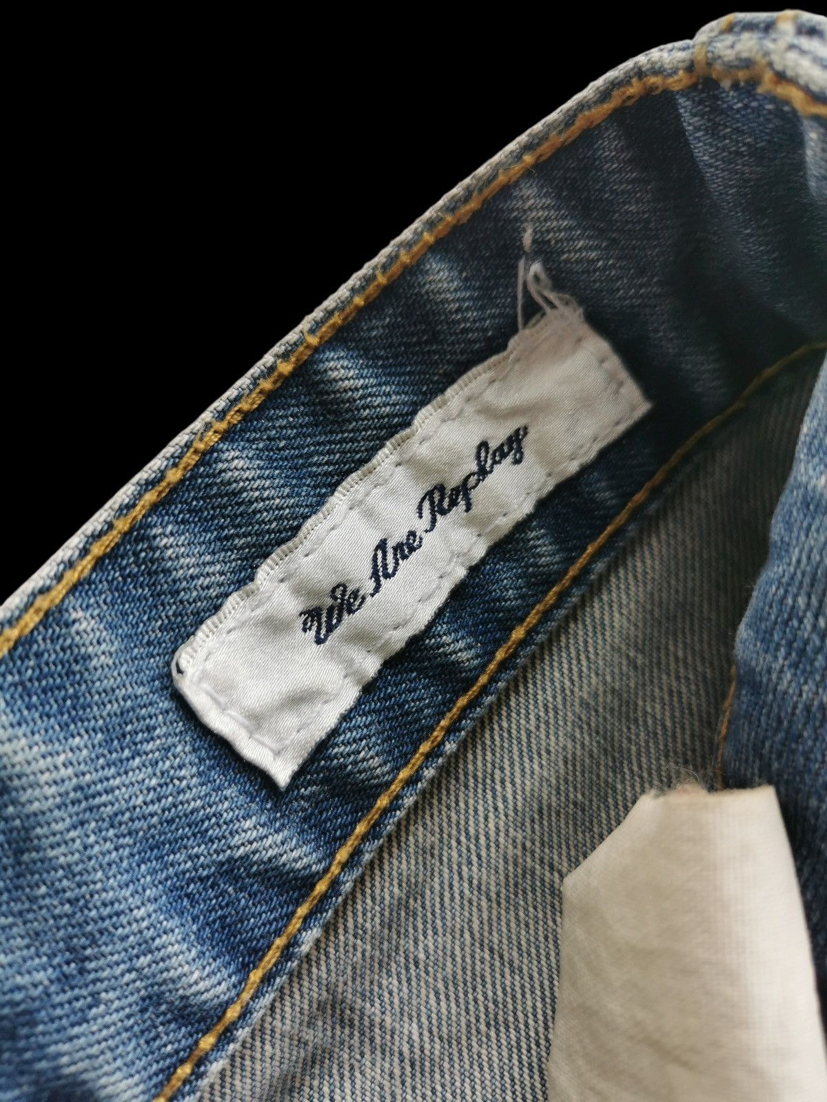 Replay We Are Replay Distressed Jeans Italian Made Size US 28 / EU 44 - 7 Thumbnail