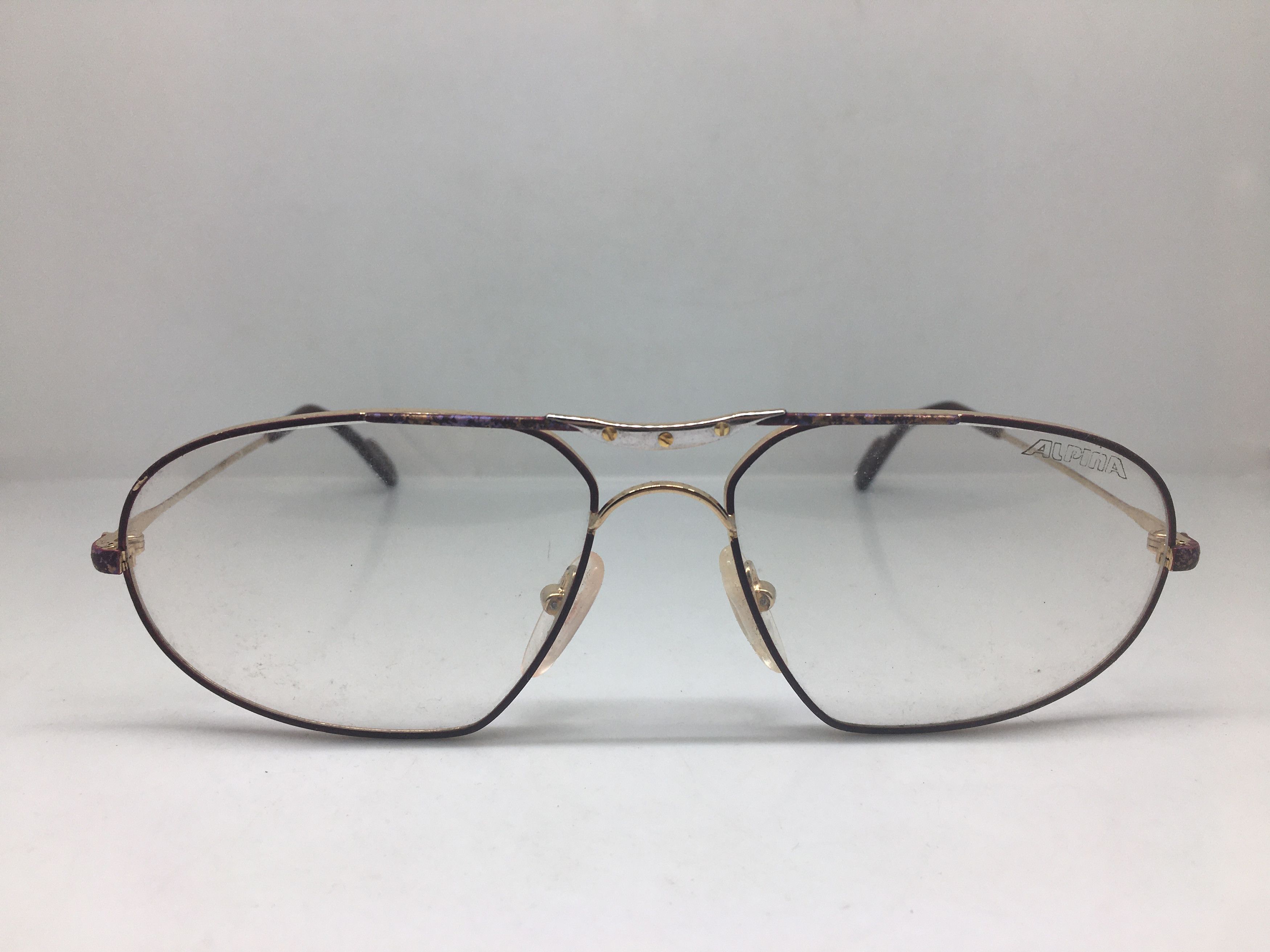 Vintage Vintage Alpina M1F 755 Eyeglasses Frame Made in Germany Size ONE SIZE - 1 Thumbnail