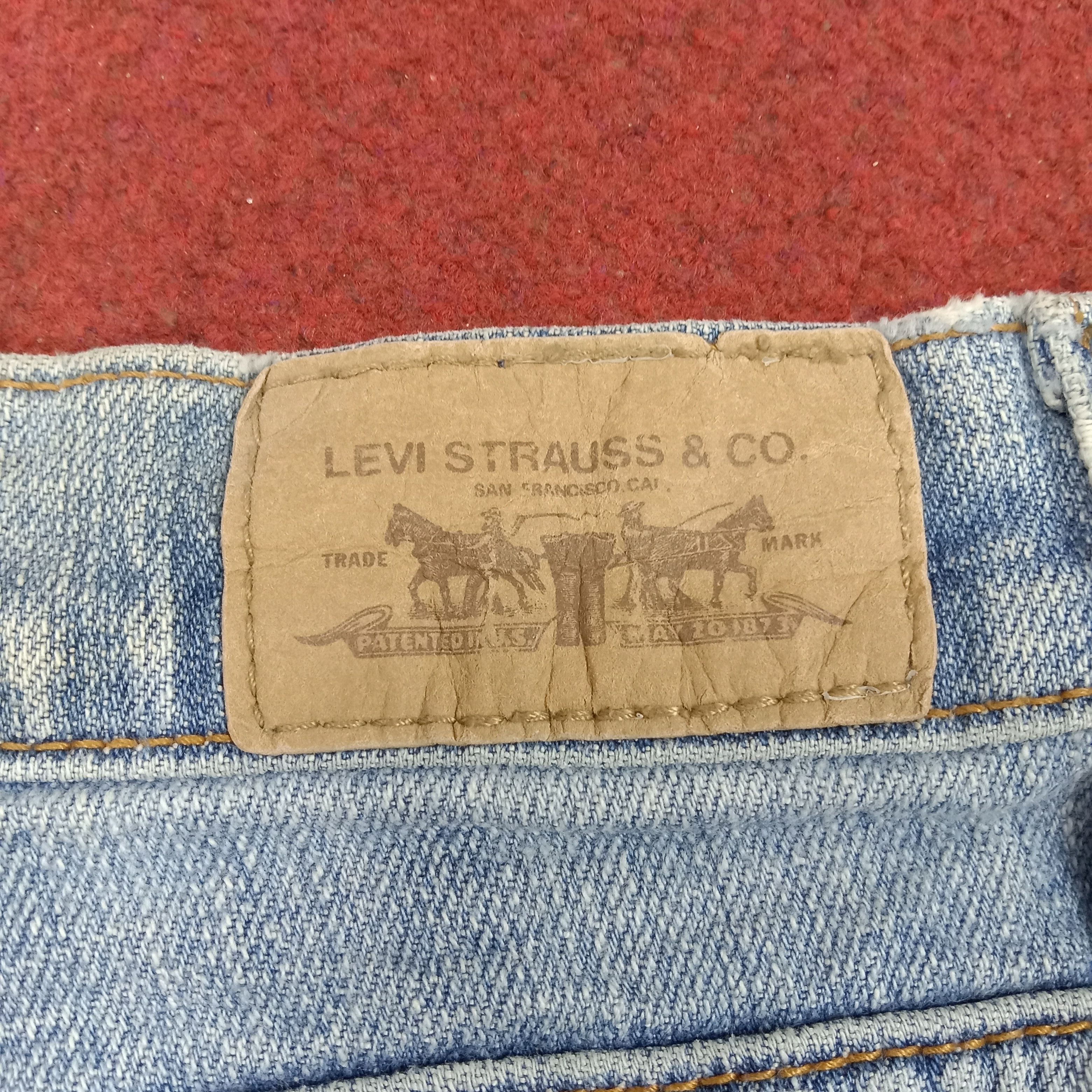 Levi's × Vintage Levis Distressed Jeans Streetwear Style Size 32" / US 10 / IT 46 - 15 Thumbnail