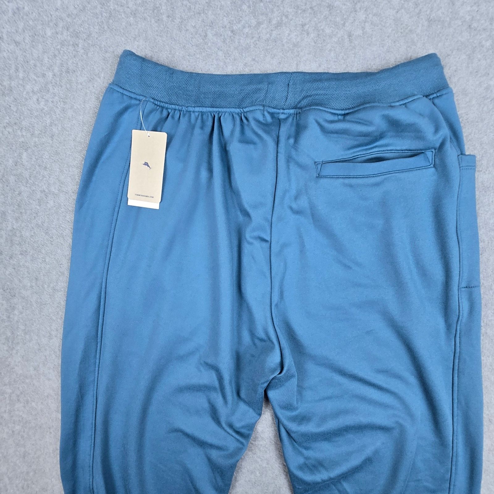 Tommy Bahama Tommy Bahama Small Blue Ultrasoft Drawstring Joggers Pockets Size US 29 - 6 Thumbnail