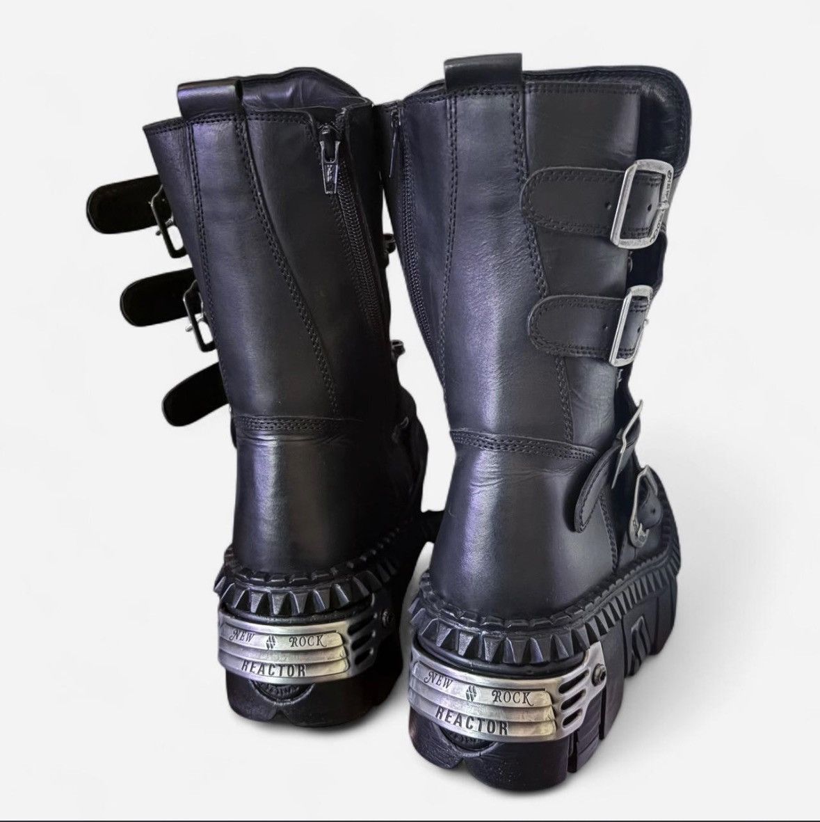 New Rock New Rock Reactor High Boots Size US 9 / EU 42 - 4 Thumbnail