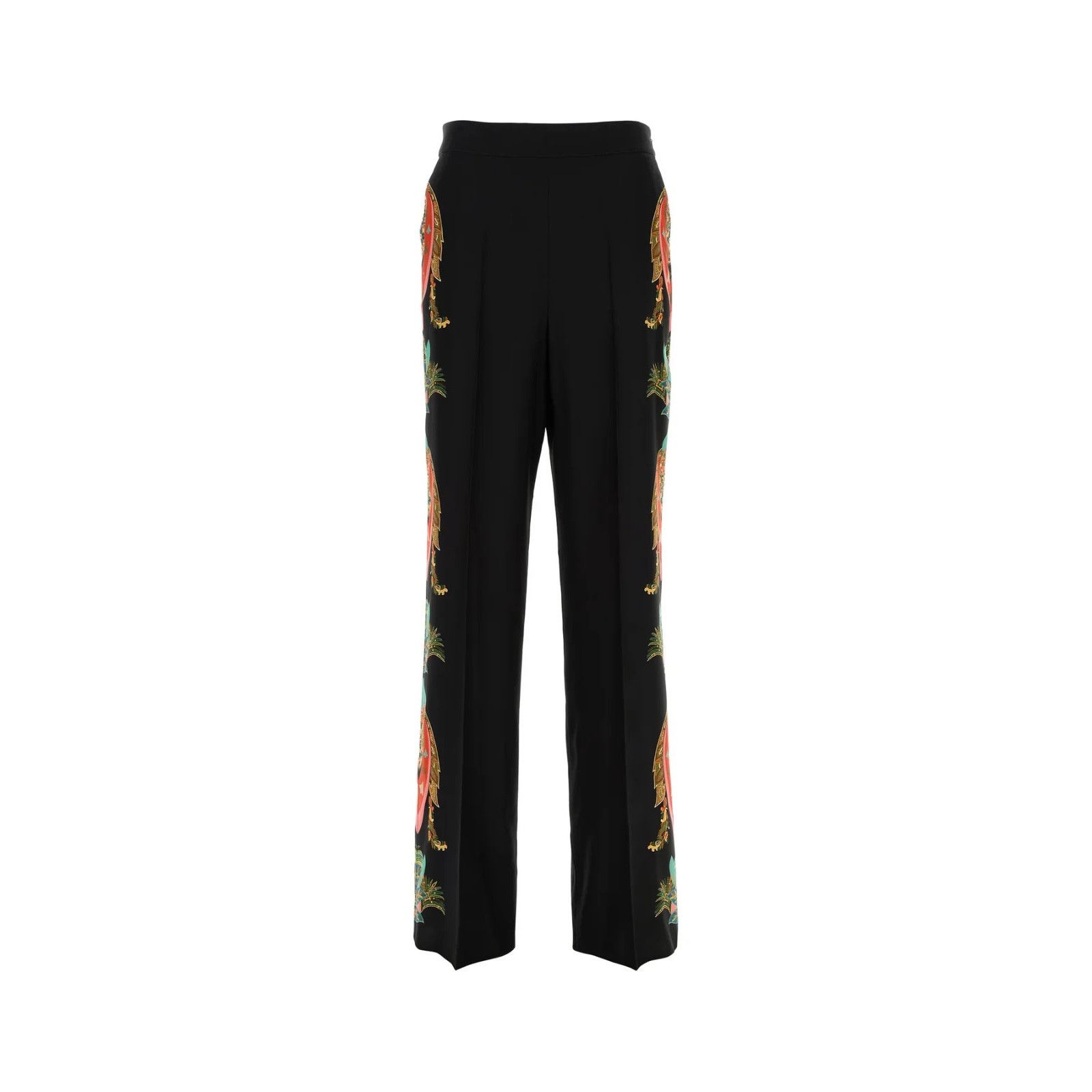 Etro ETRO Black Silk Pant New & Authentic (Men's size:IT 42;) Size 28" / US 6 / IT 42 - 1 Thumbnail