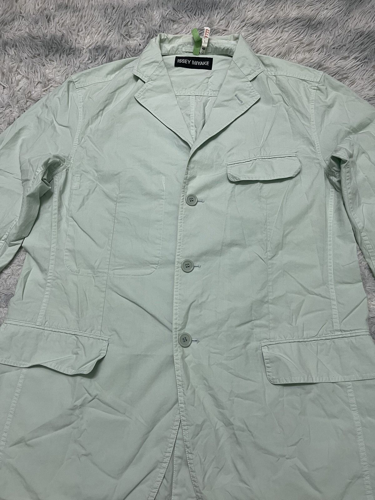 Issey Miyake 90s ISSEY MIYAKE BLAZZER RARE COLOUR GOOD CONDITION Size US M / EU 48-50 / 2 - 6 Thumbnail