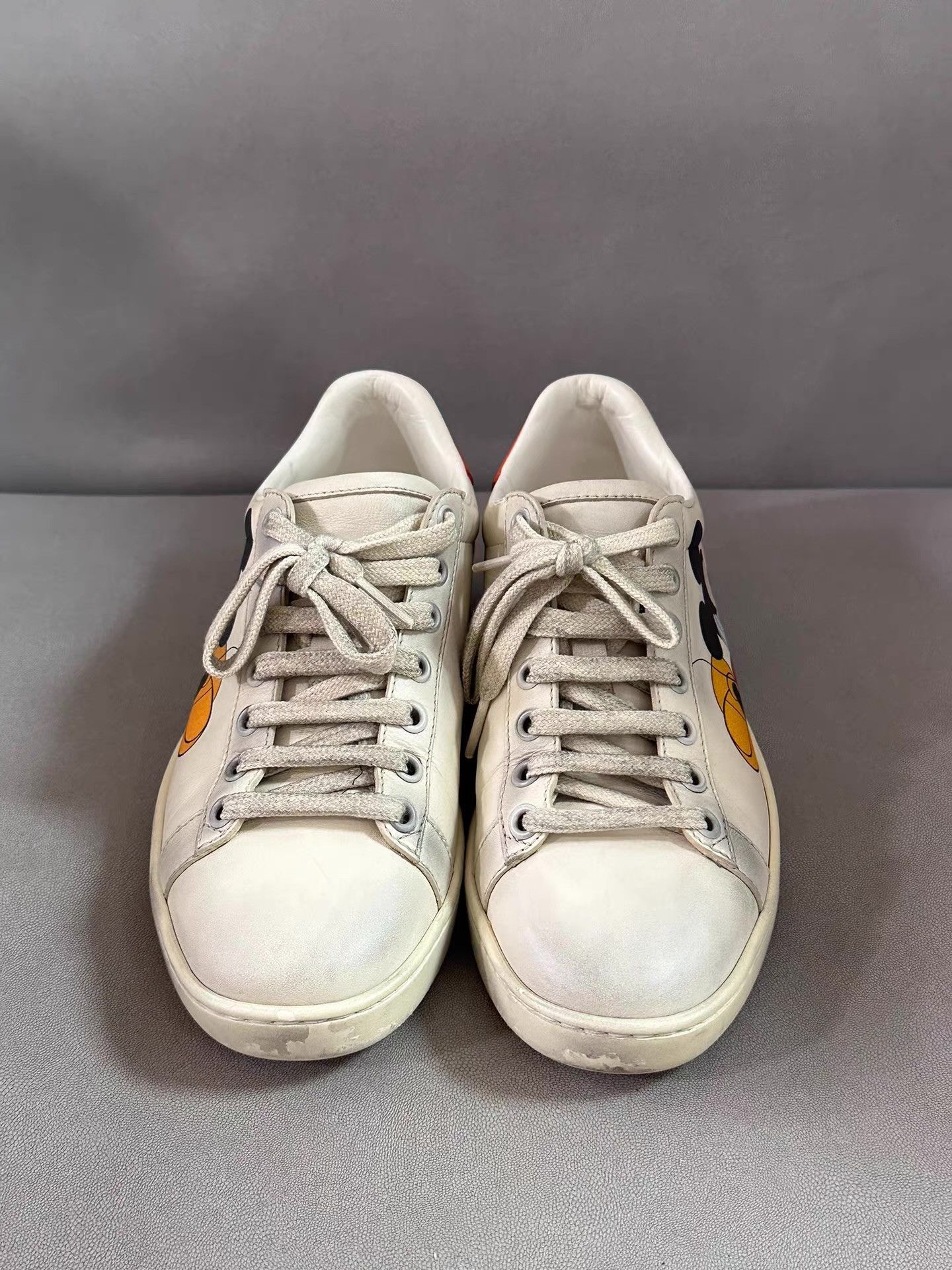 Gucci Gucci x Disney Mickey Mouse Dirty Sneakers Ｑ20 Size US 5 / IT 35 - 5 Thumbnail