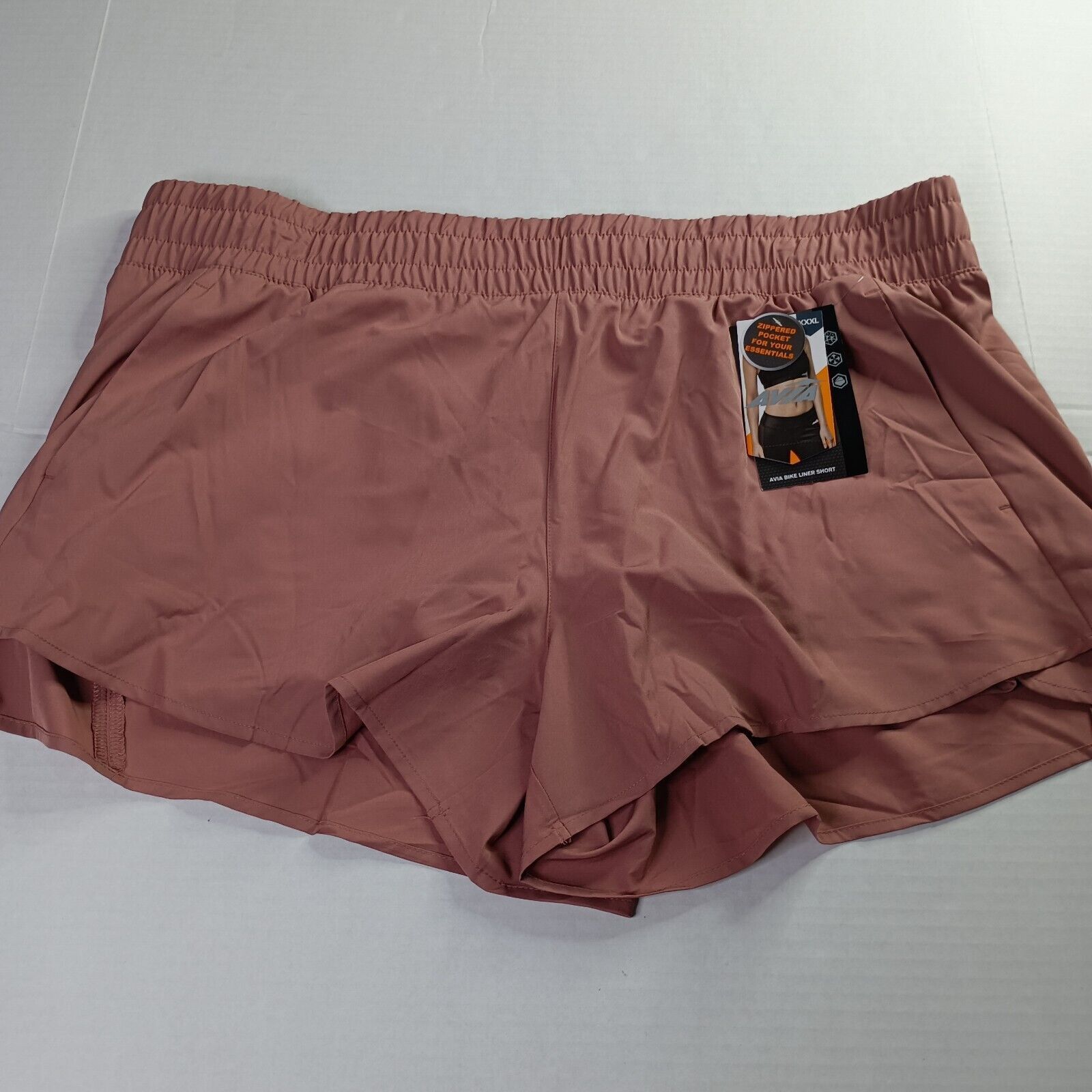 Avia Avia Bike Liner Shorts Mens 3XL (22) Desert Moisture Wicking Size 42" / US 20 - 1 Thumbnail