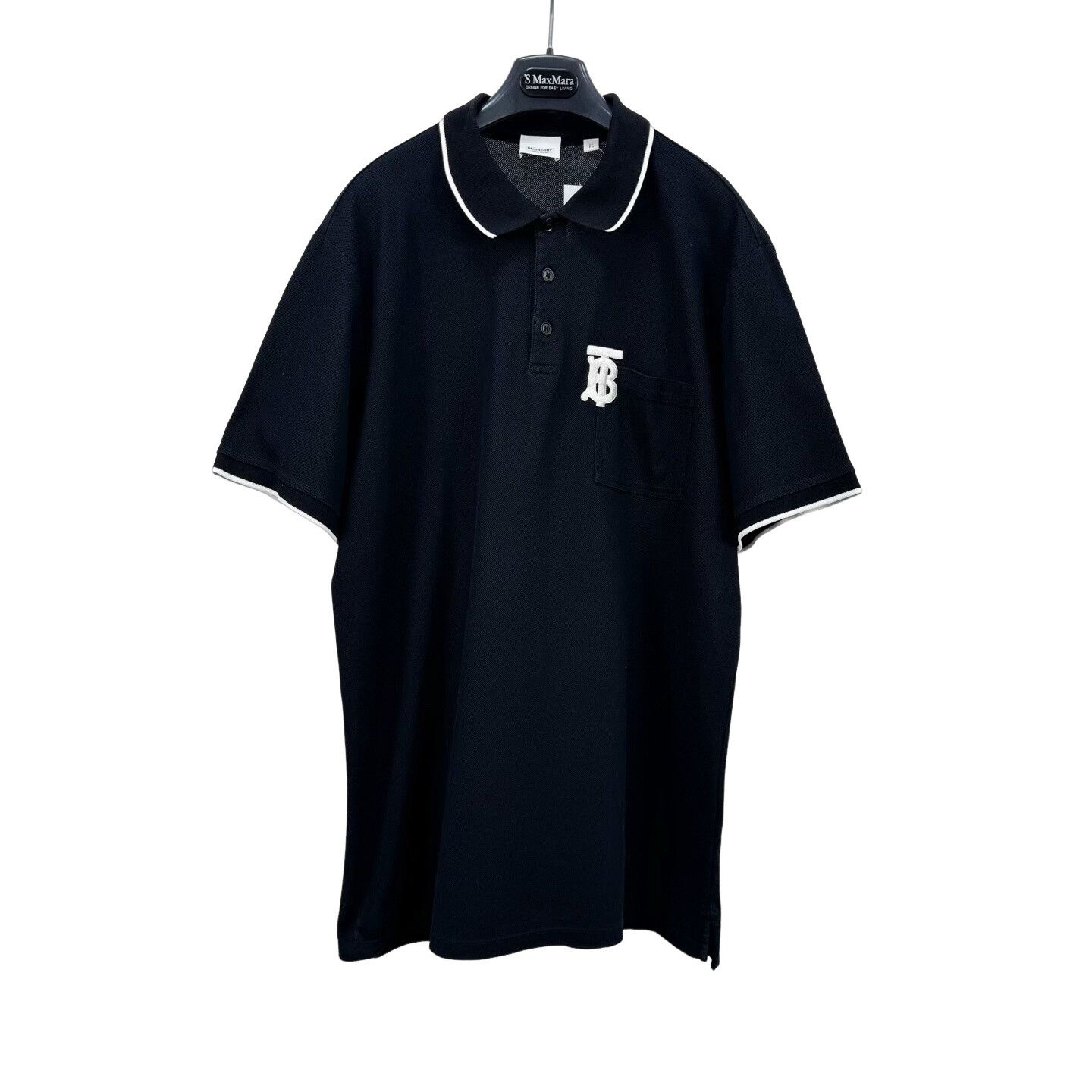 Burberry Burberry TB Logo Piqué Polo Shirt XL Size US XL / EU 56 / 4 - 1 Thumbnail