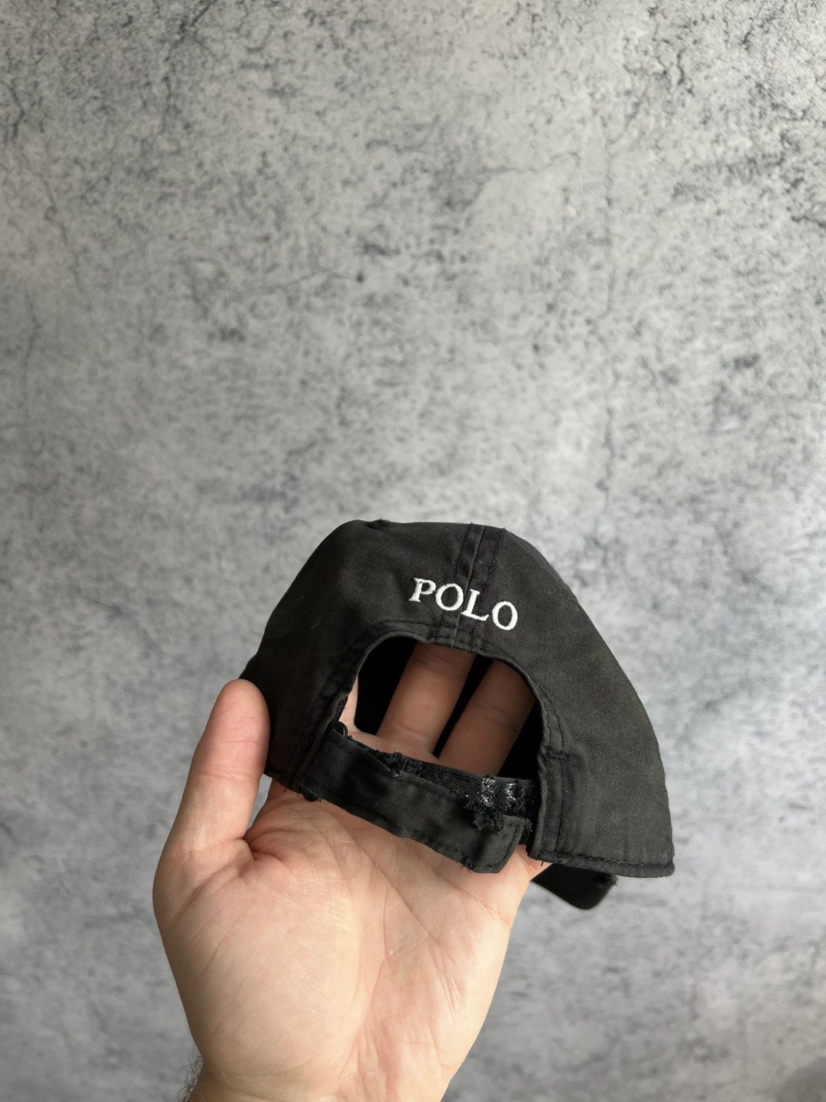 Polo Ralph Lauren Polo Ralph Lauren Baseball Cap Hat Men One Size Trashed PRL Size ONE SIZE - 8 Thumbnail