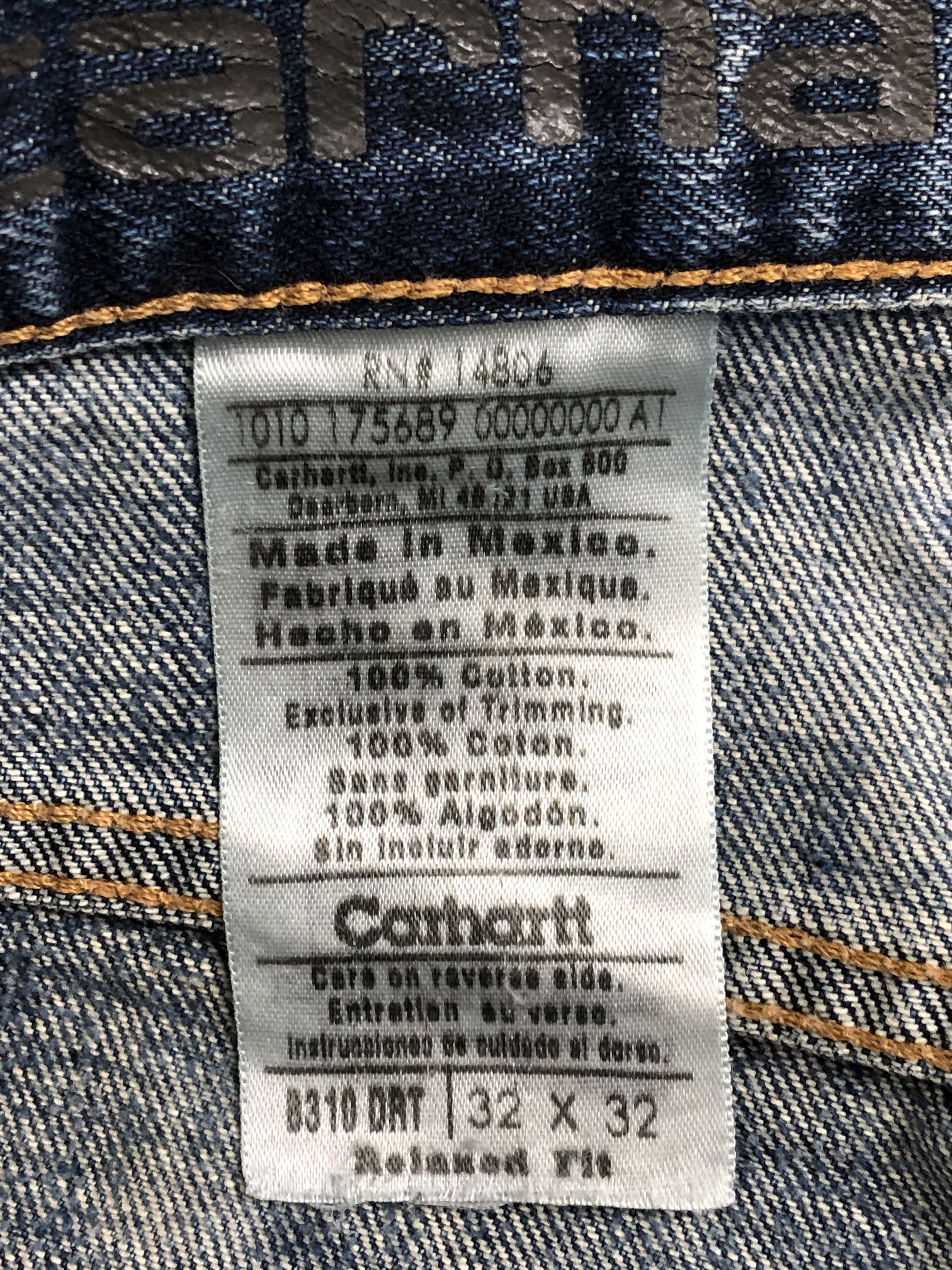 Carhartt Vintage Distressed Carhartt Flared Bootcut Jeans DP2545 Size US 31 - 6 Thumbnail