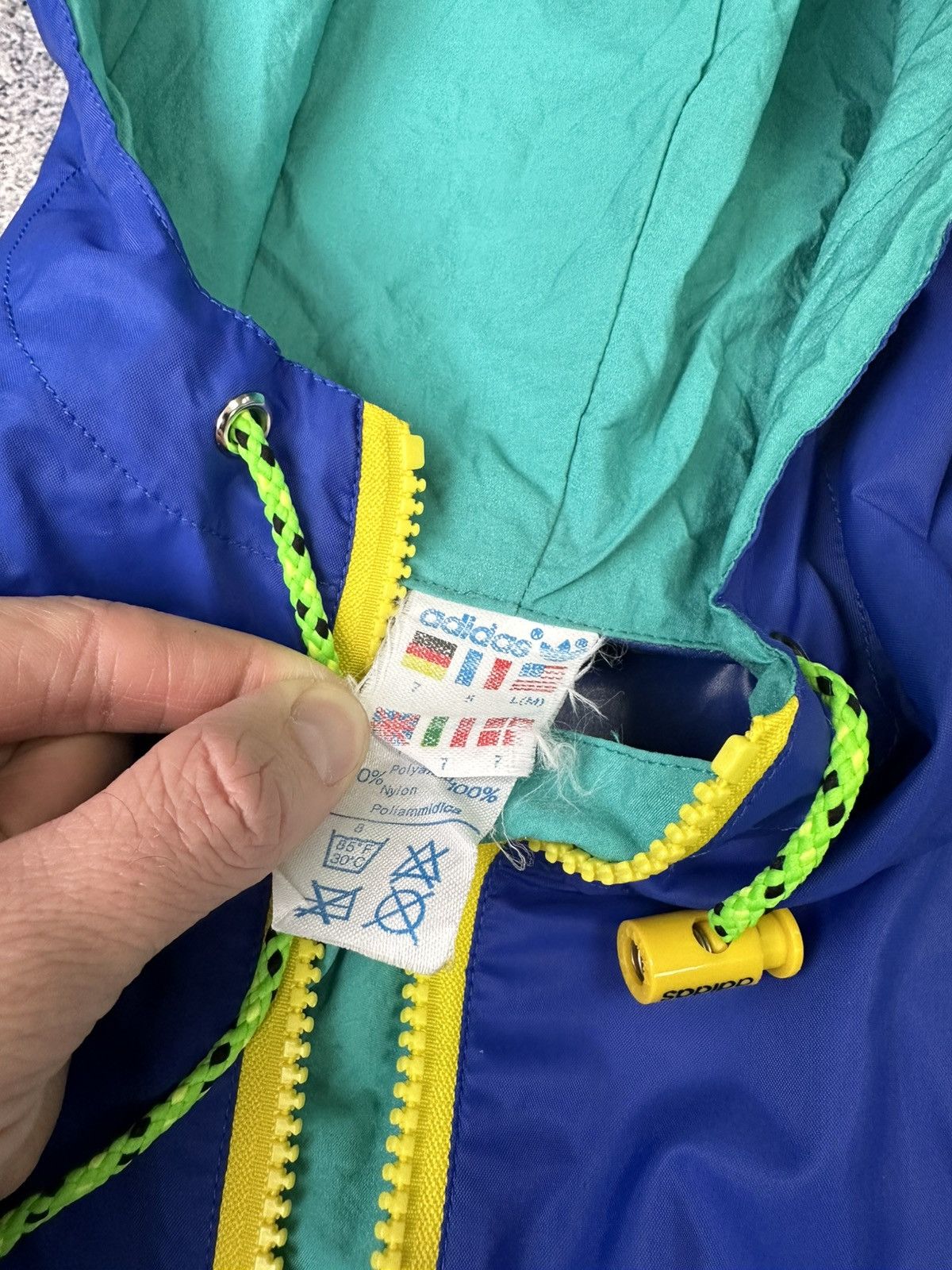 Adidas Vintage Adidas New Bound Rare Anorak Jacket Size US L / EU 52-54 / 3 - 6 Thumbnail