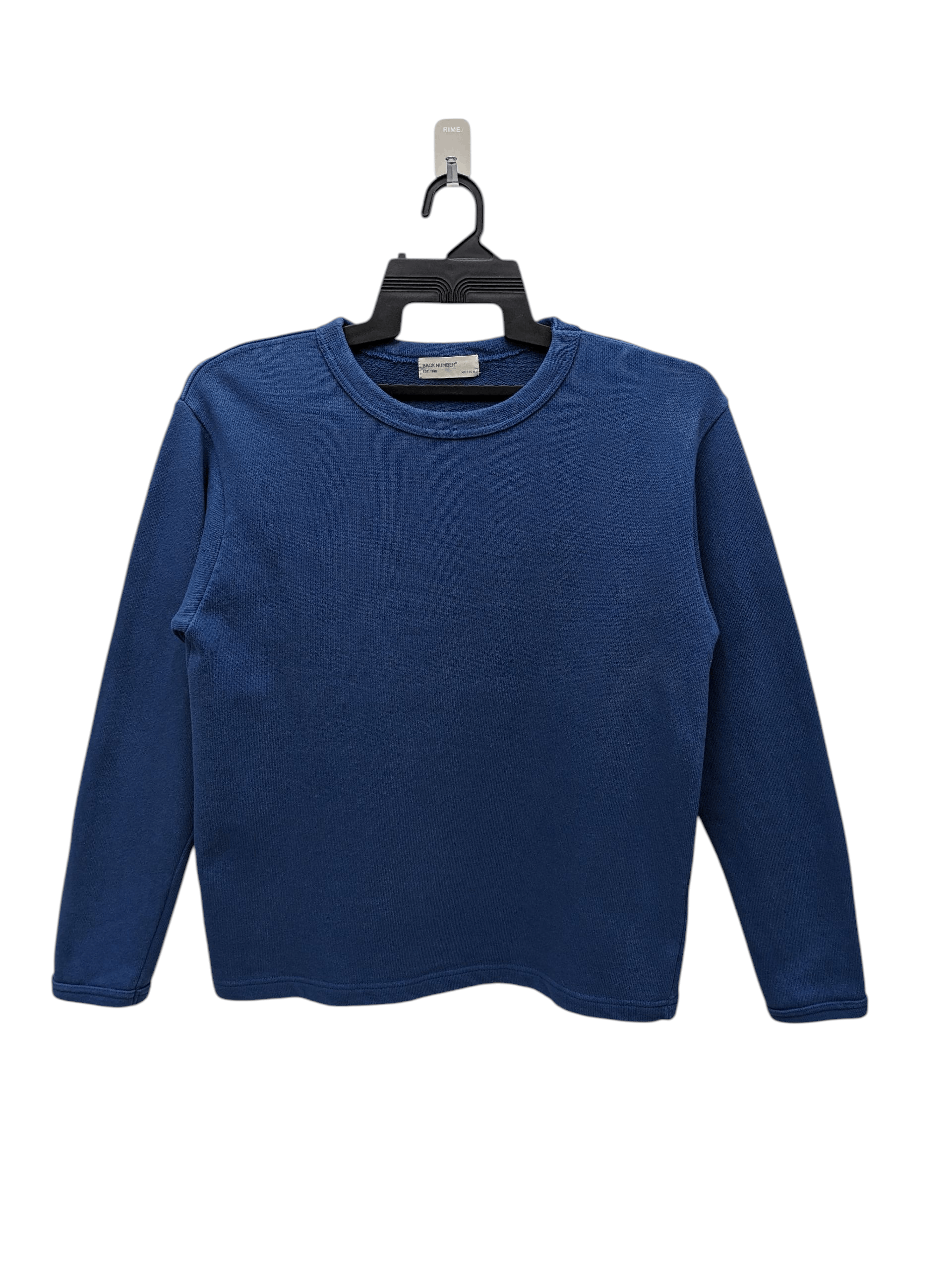 Japanese Brand Back Number Sweatshirt
