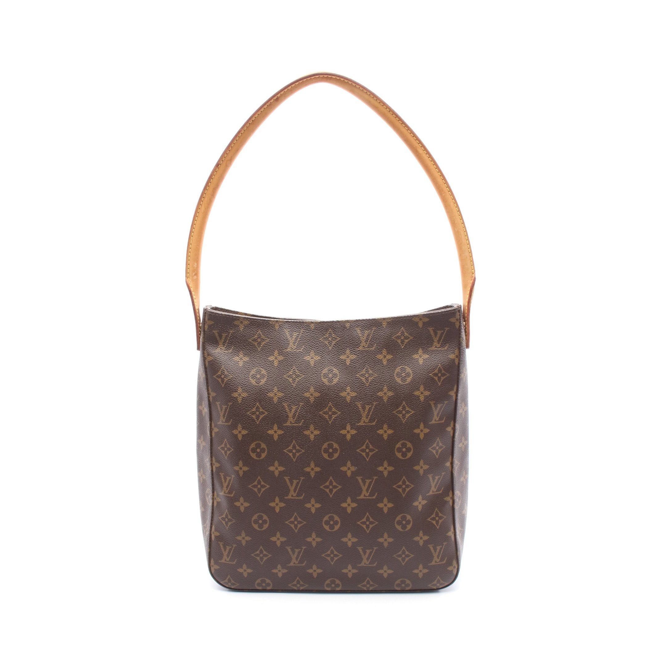 Louis Vuitton Louis Vuitton Looping Gm Monogram Shoulder Bag Leather Brown Size ONE SIZE - 1 Thumbnail