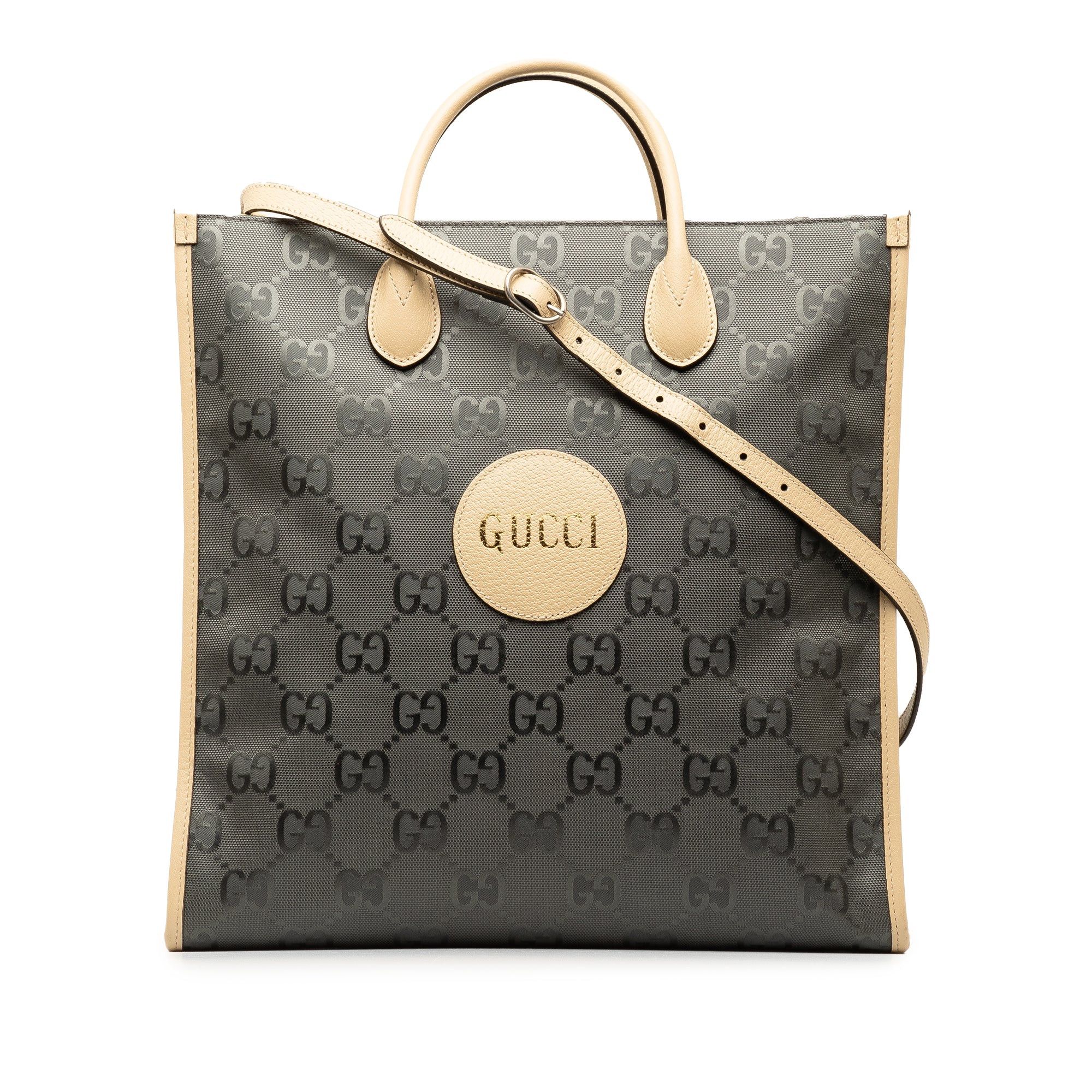 image of Gucci GG Nylon Off The Grid Satchel in Grey, Women's