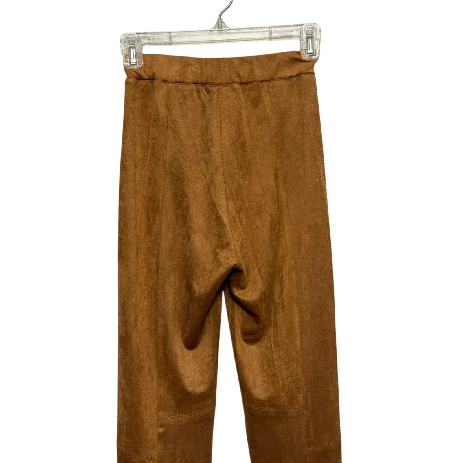 Other Vici Exclusive Pants Cropped Length Pull On Brown W XS NWT Size 24" / US 00 / IT 34 - 5 Thumbnail