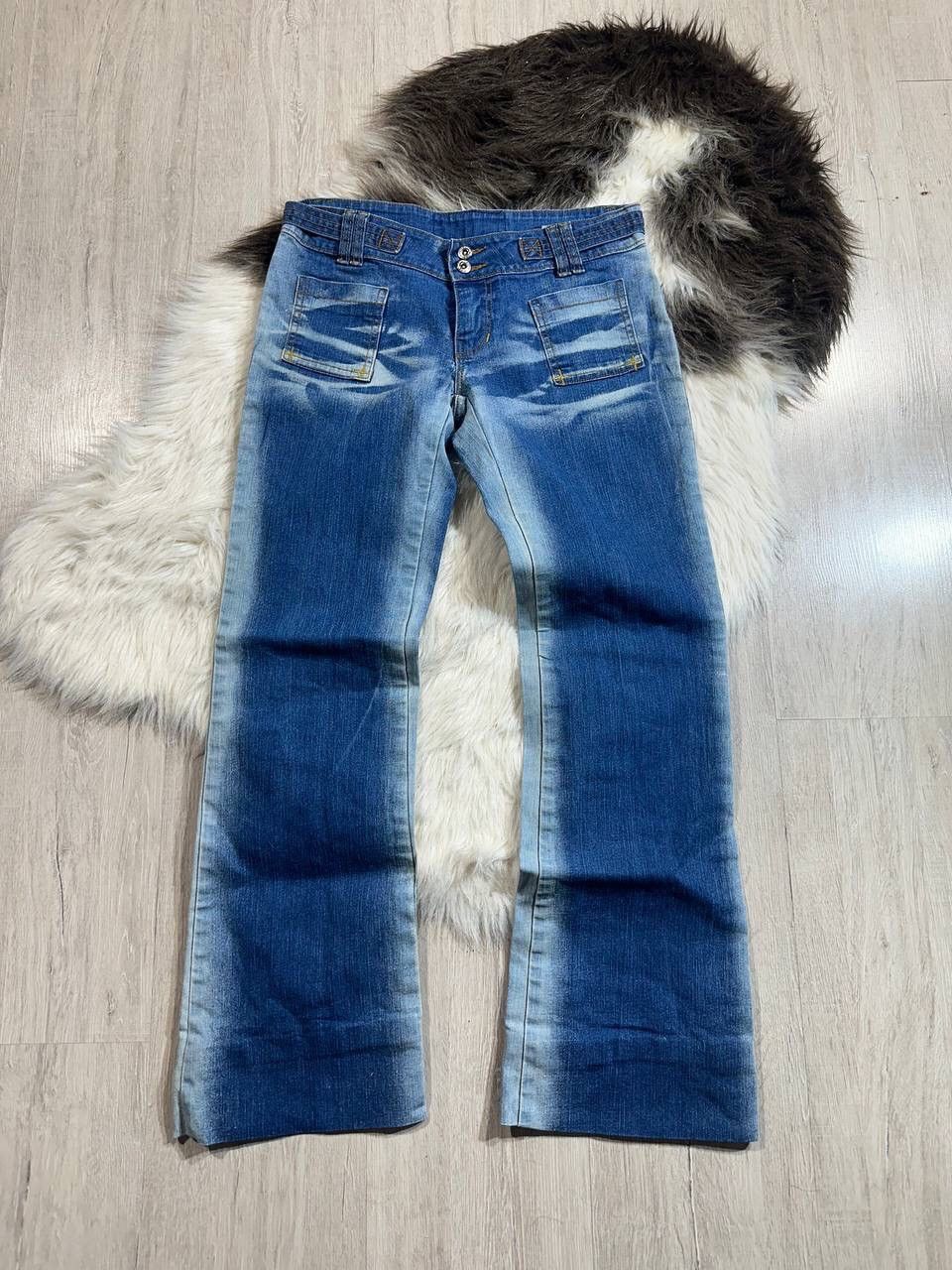Vintage Vintage Flared Jeans Size 34" / US 12 / IT 48 - 1 Thumbnail