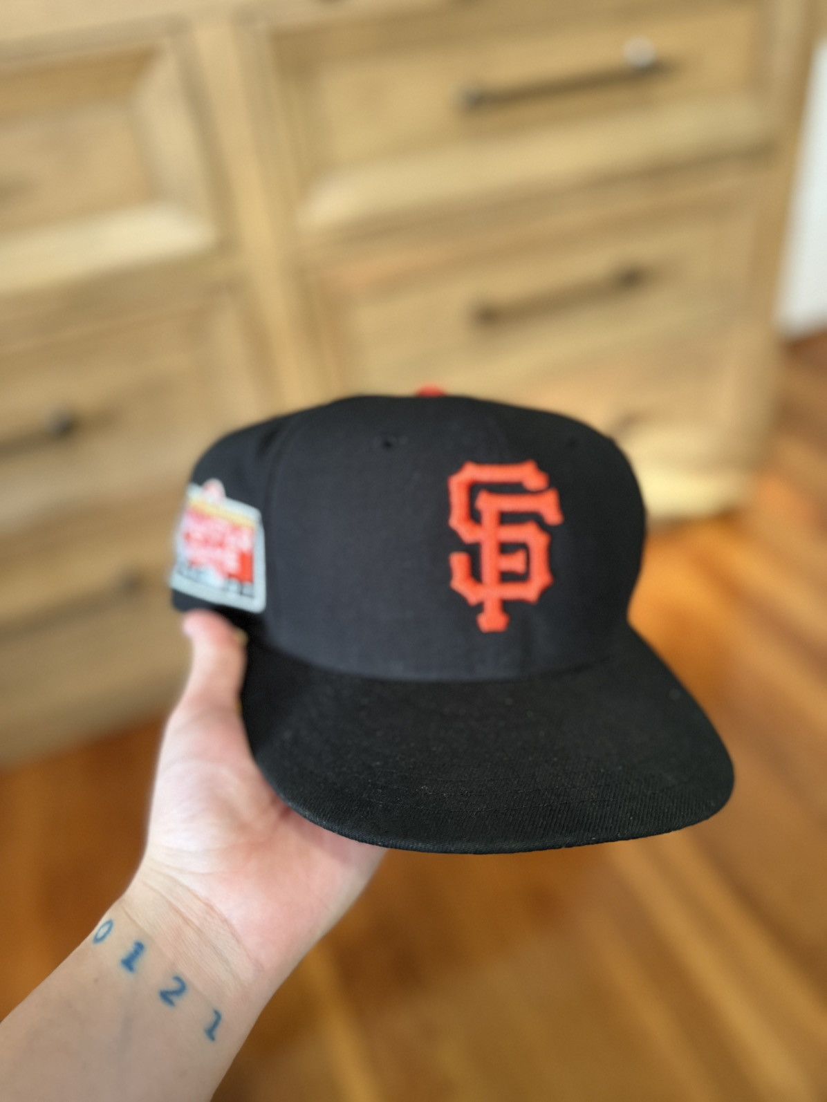 Hat Club Giants Hat Club 7 3/8 Pink Brim Size ONE SIZE - 1 Thumbnail