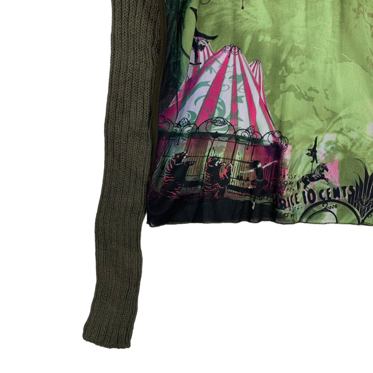 Vintage DEUX MILLE VINGT SIX 2026 Zavata Fullprint Sweater #0555-C26 Size US M / EU 48-50 / 2 - 3 Thumbnail