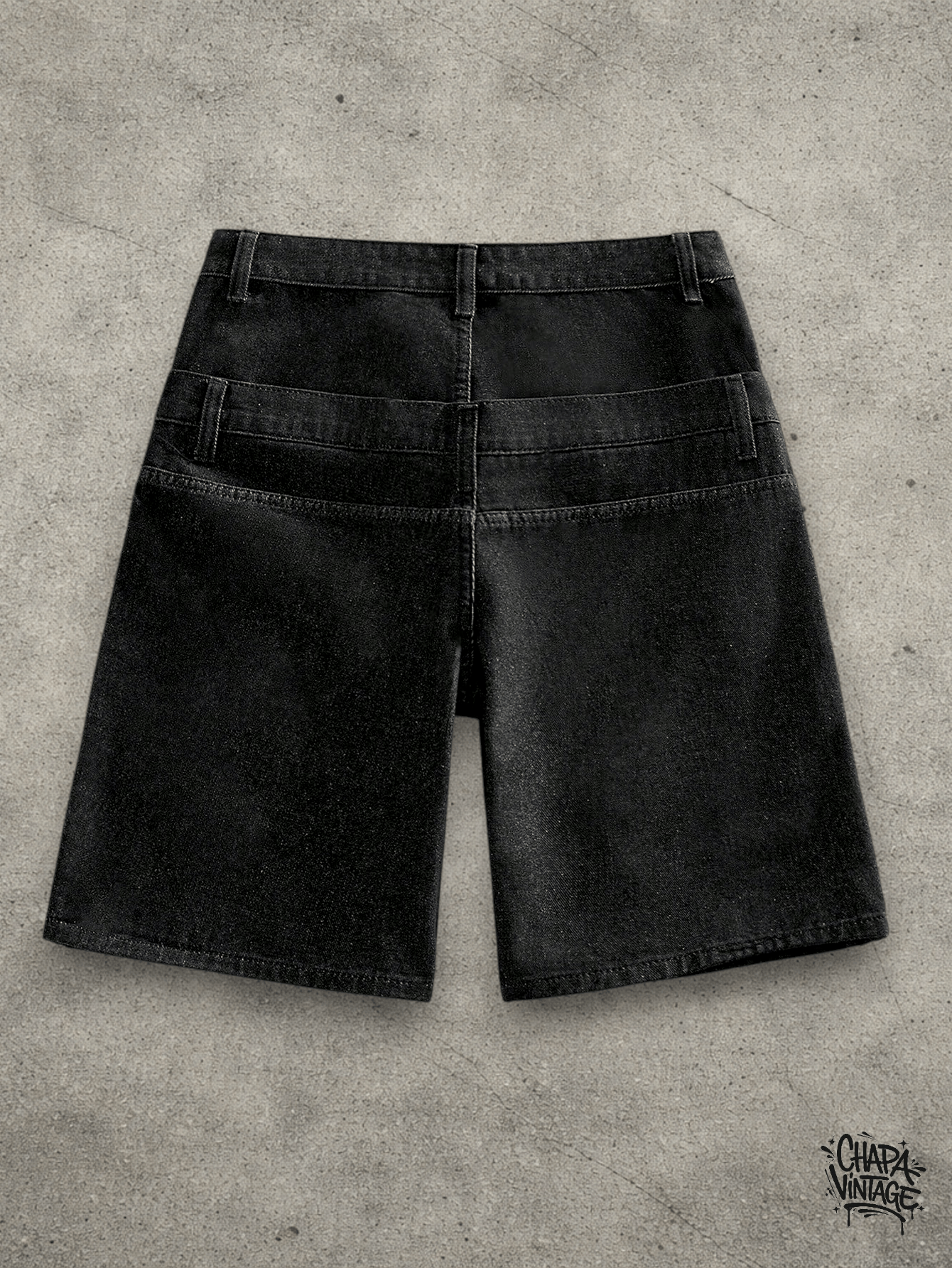 Jean Double waistband shorts Size US 32 / EU 48 - 4 Thumbnail