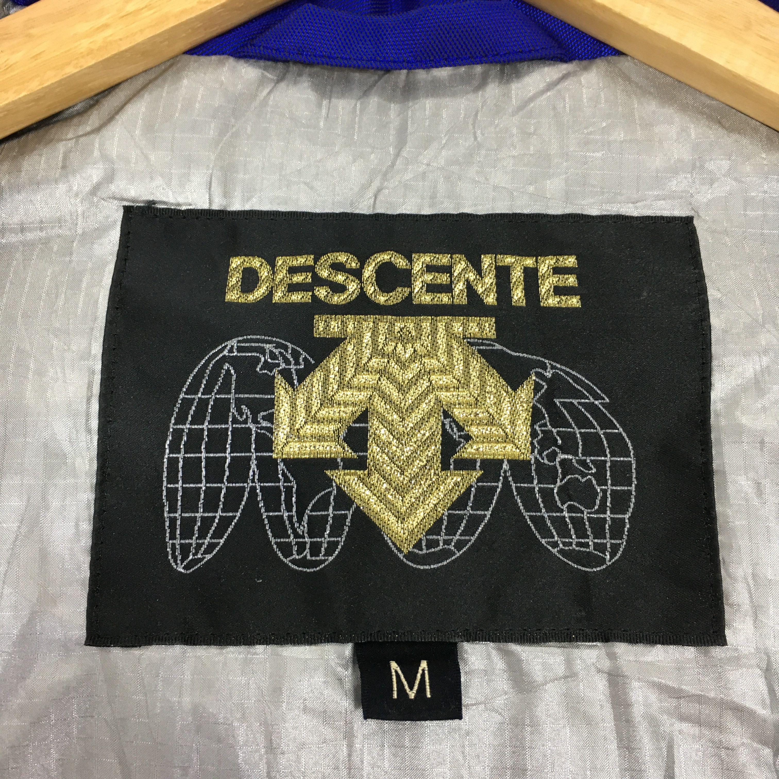 Descente × Japanese Brand Vintage 90s Descente Ski Wear Hoodie Parka Jacket Medium Size US M / EU 48-50 / 2 - 6 Thumbnail