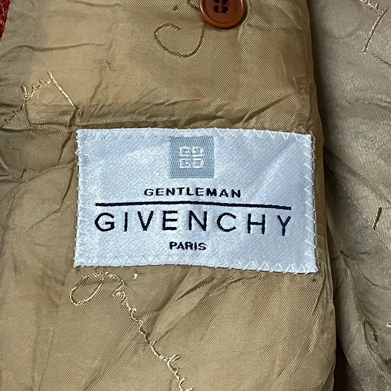 Givenchy Vintage Givenchy Gentleman Paris Signature Wool Coat Blazer Size US L / EU 52-54 / 3 - 10 Thumbnail