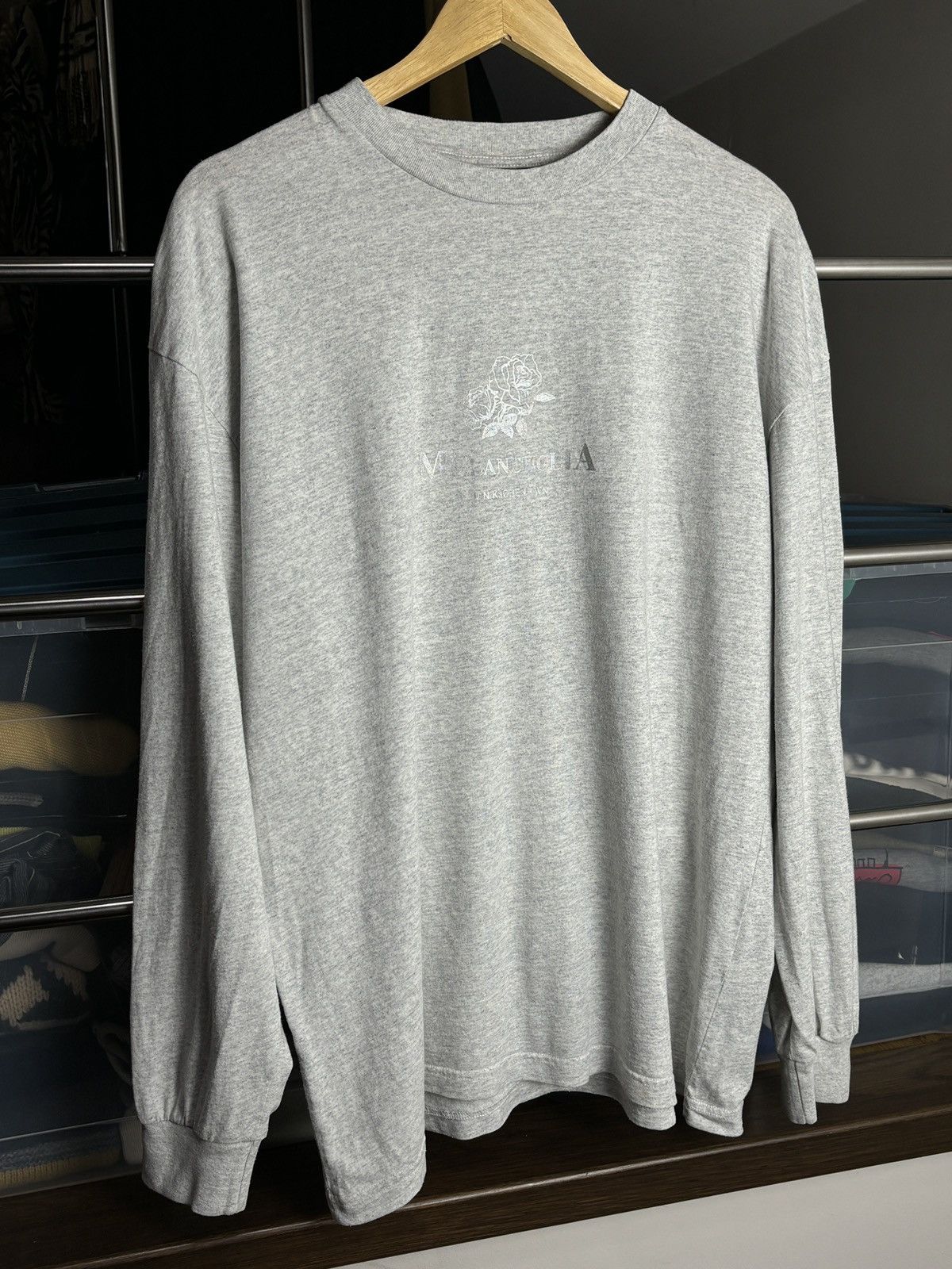 Han Kjobenhavn Han Kjobenhavn Melancholia Roses Long Sleeve Tee Size US M / EU 48-50 / 2 - 2 Thumbnail