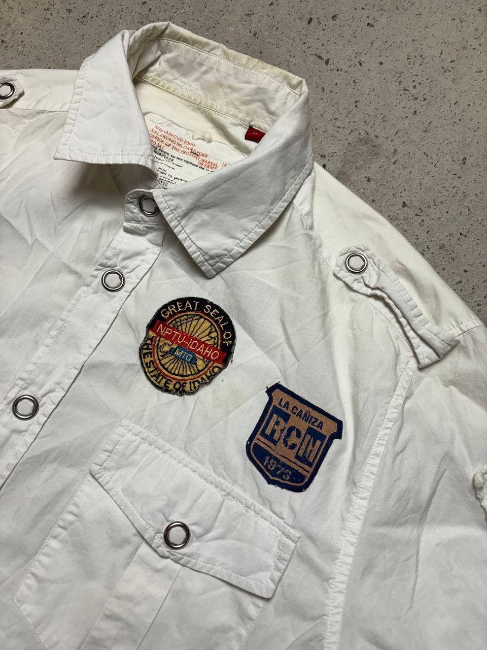 Vintage Vintage Y2K Fremont YMCA Military Post Avantgarde Shirt Size US M / EU 48-50 / 2 - 3 Thumbnail