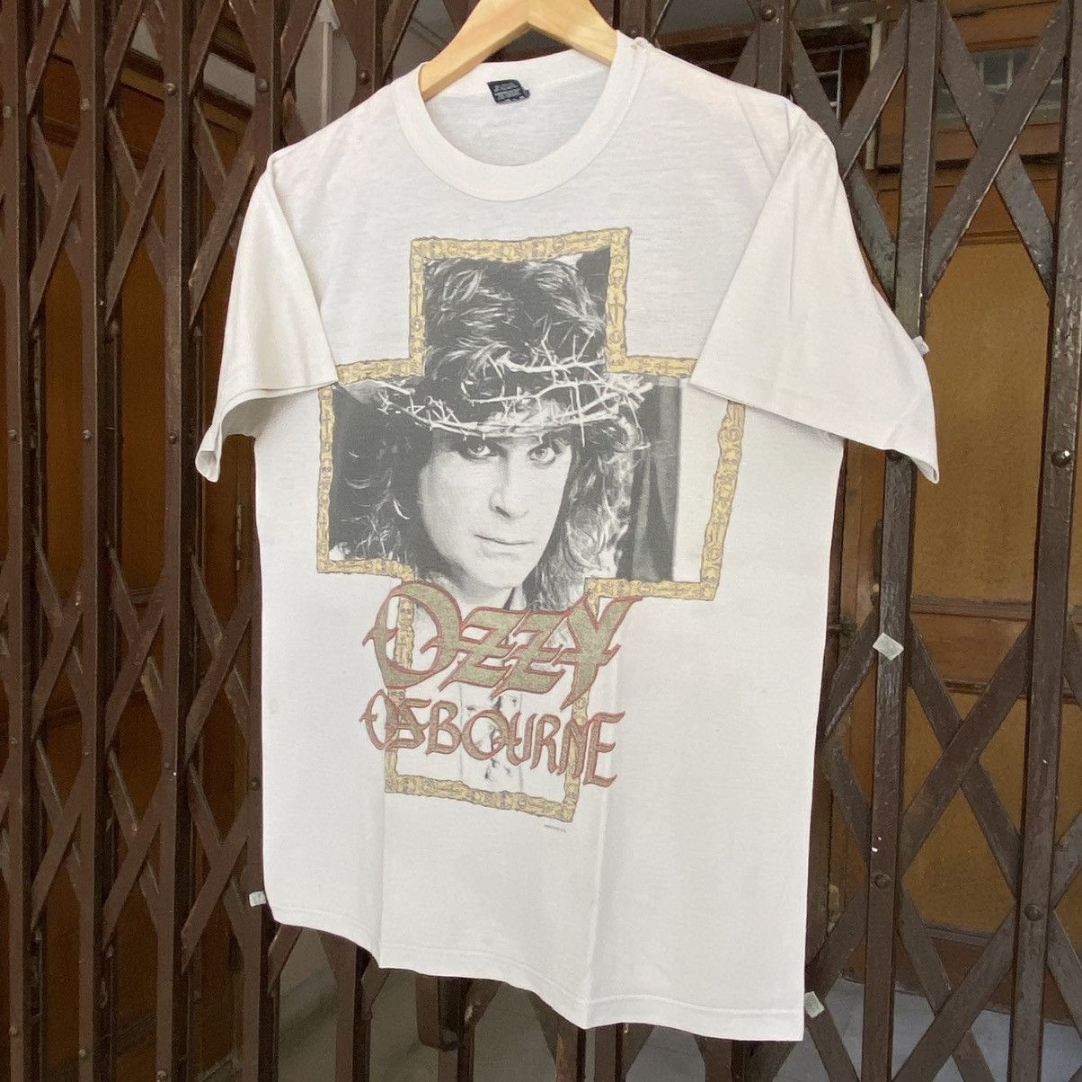 Ozzy Osbourne Vintage 1988 Ozzy Osbourne No Rest For The Wicked T shirt Size US M / EU 48-50 / 2 - 2 Thumbnail