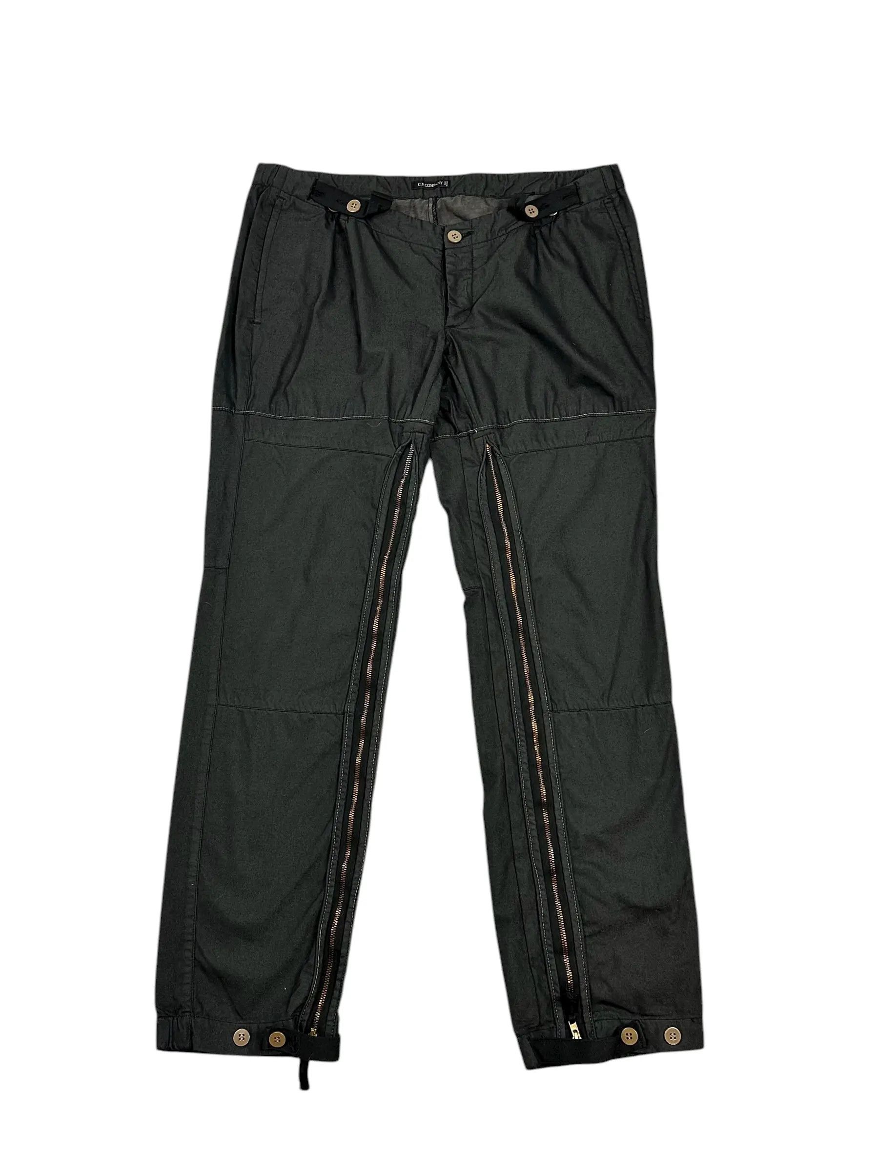C.P. Company C.P. Company Full Zipper Military Army Chino Pants Size US 30 / EU 46 - 1 Thumbnail