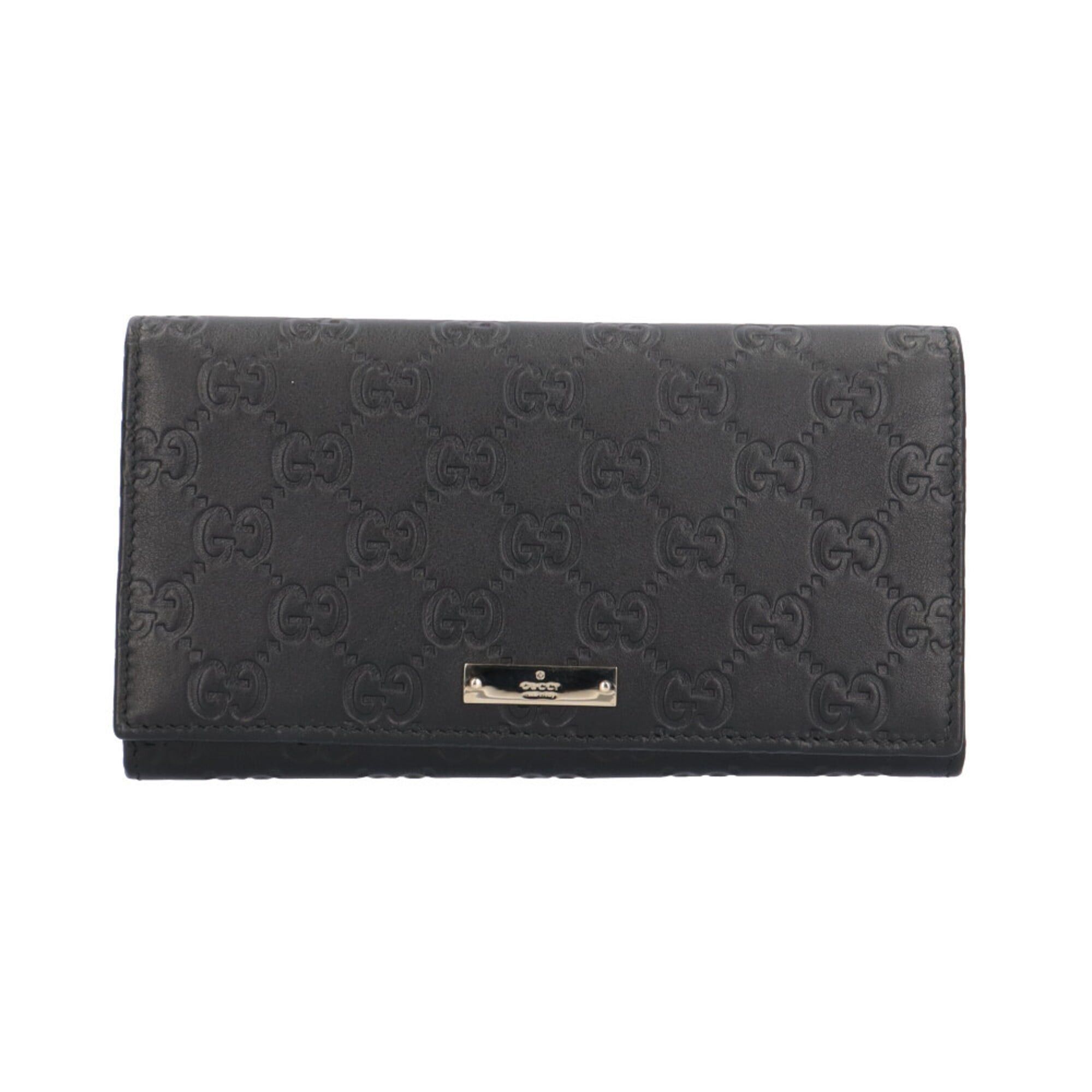 Gucci Gucci Guccissima Long Wallet, Leather 244946, Women's, Pre-owned. Size ONE SIZE - 1 Thumbnail