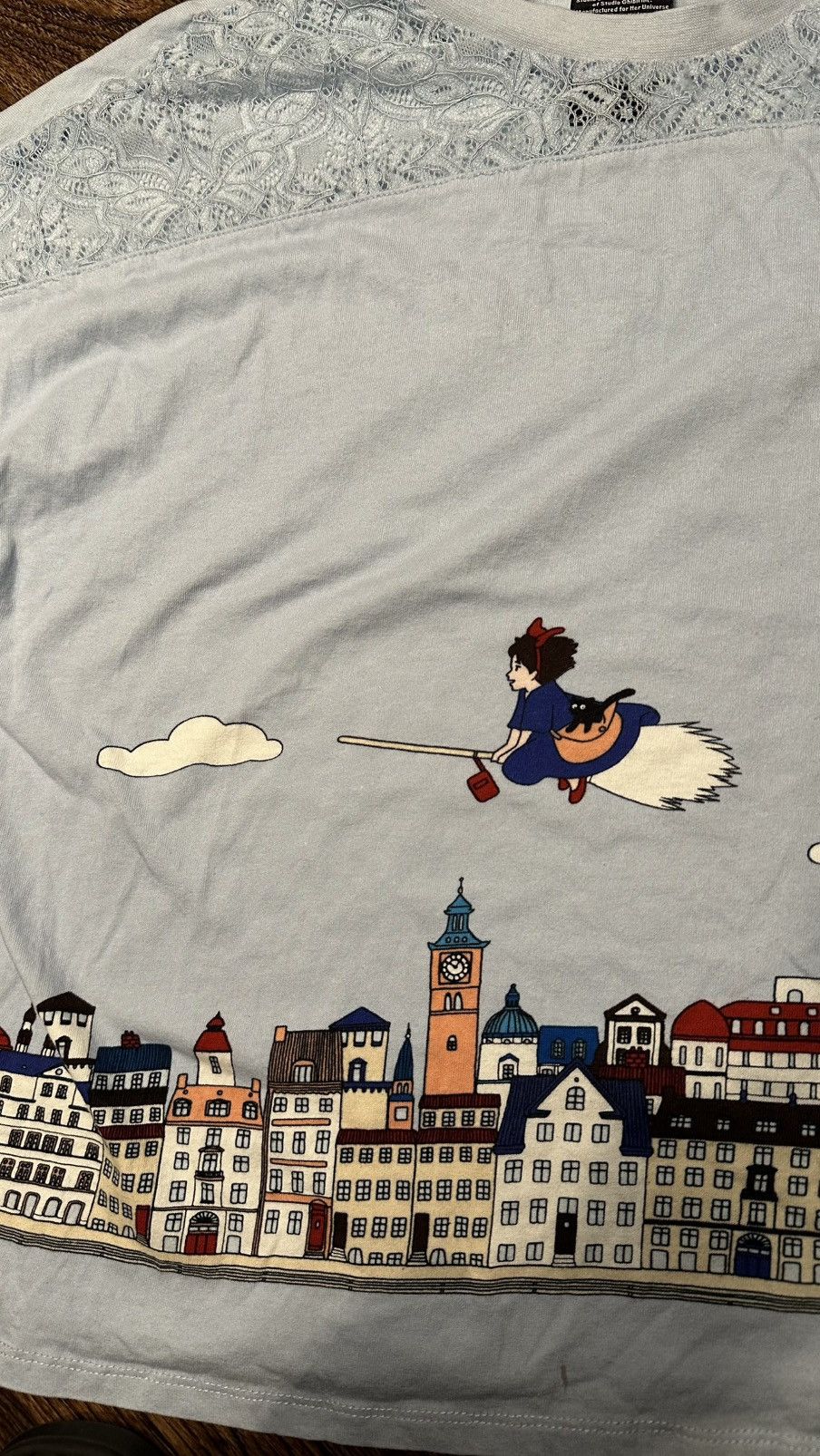 Japanese Brand × Vintage Vintage Kiki’s Delivery Studio Ghibli All Over Graphic Top Size M / US 6-8 / IT 42-44 - 7 Thumbnail